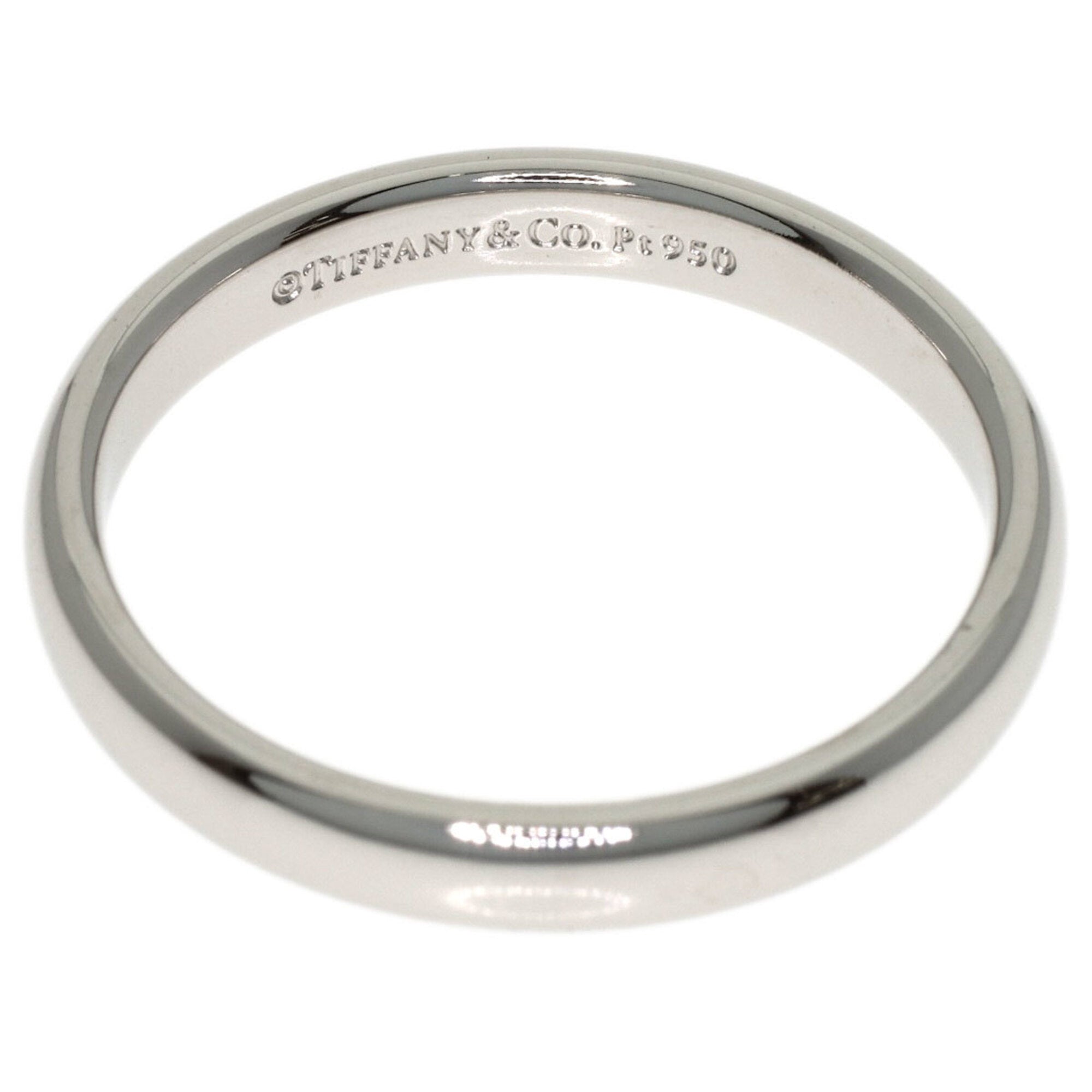 Tiffany Platinum 950 Band Ring (Pre-Owned)
