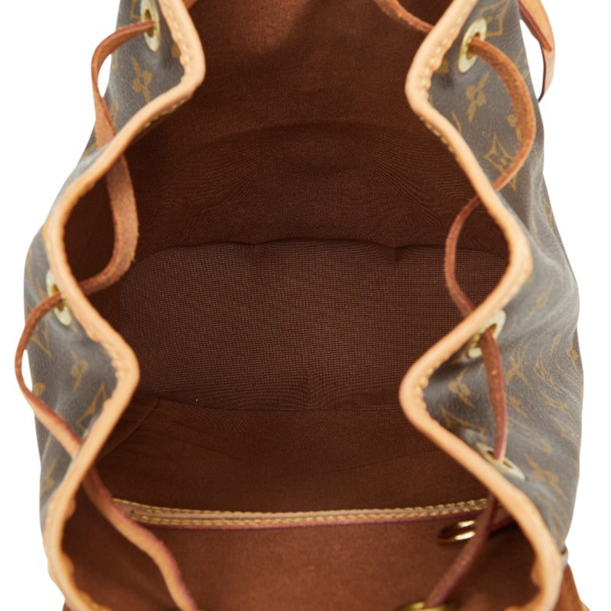Louis Vuitton Brown Pvc Leather Backpack (Pre-Owned)