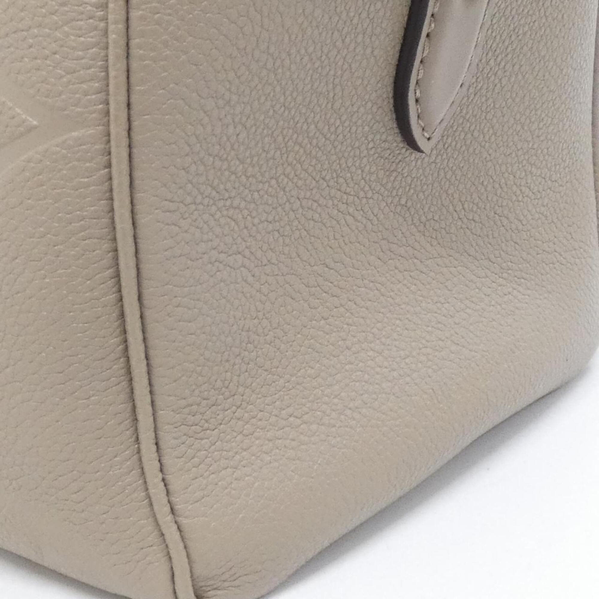 Louis Vuitton Beige Tourterelle Leather Boston Bag (Pre-Owned)