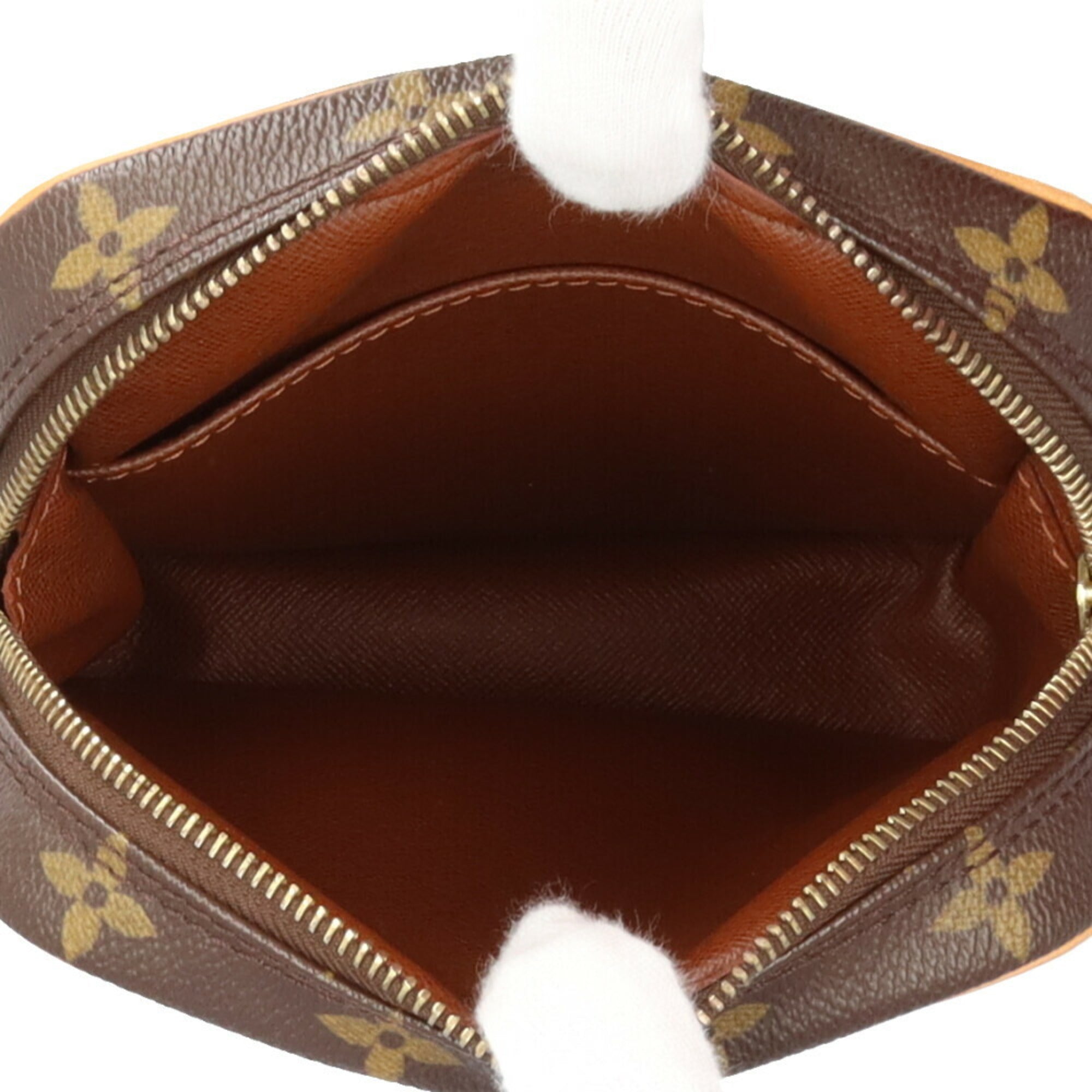 Louis Vuitton Brown Monogram Canvas Shoulder Bag (Pre-Owned)