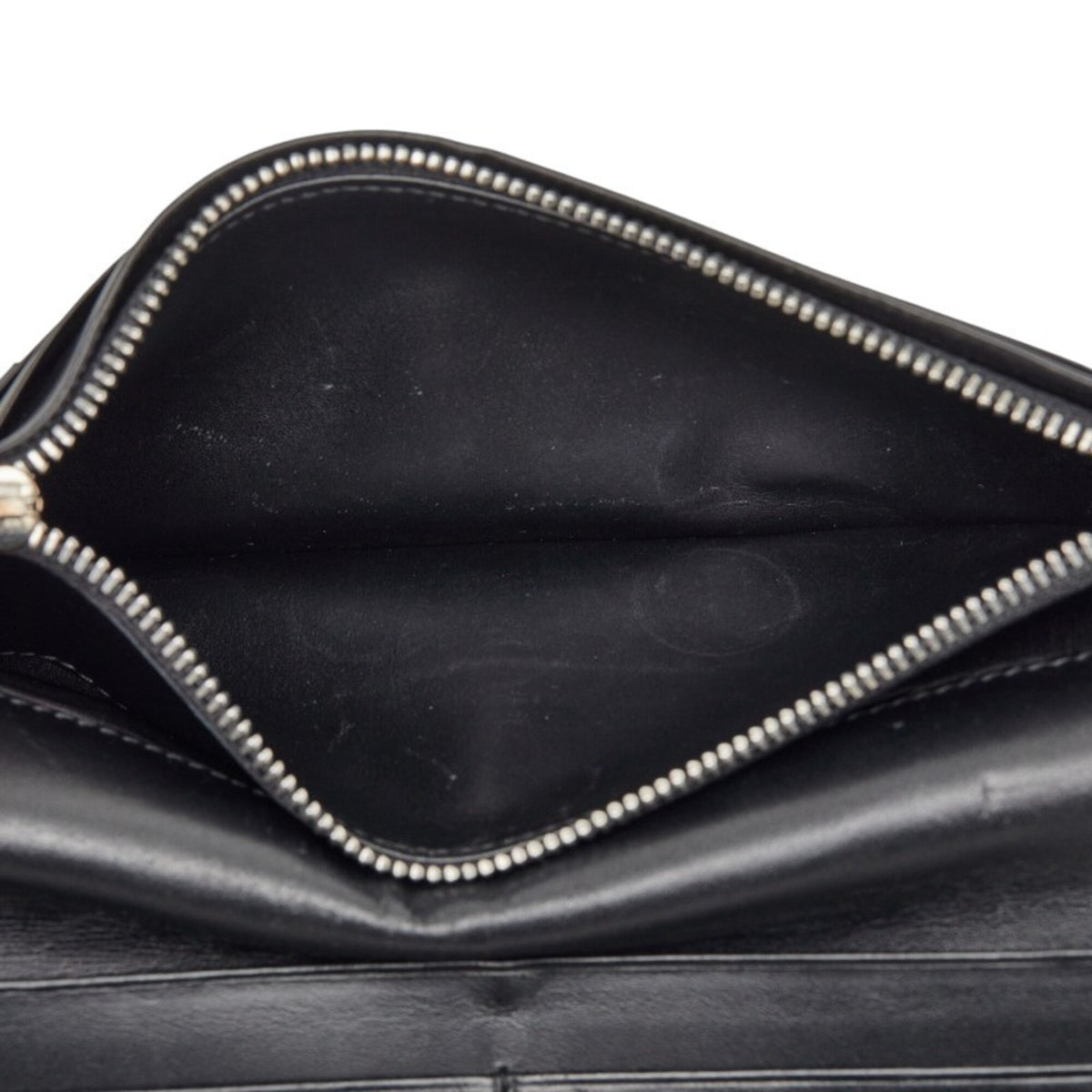 Loewe Black Leather Long Wallet (Bi-Fold) (Pre-Owned)