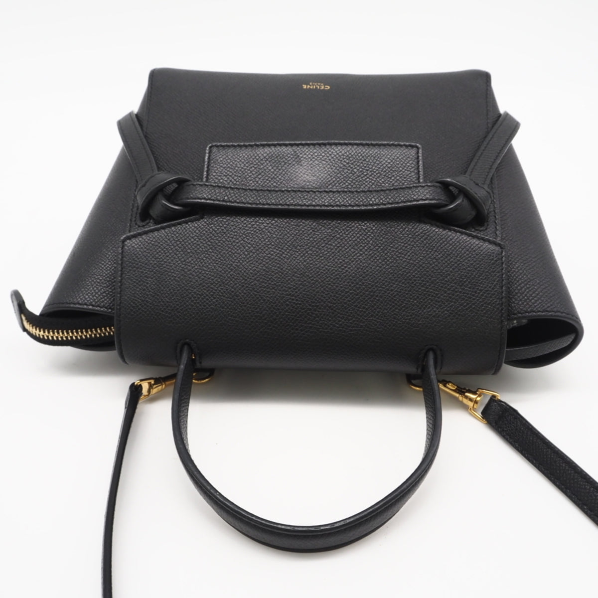 Celine Black Leather Handbag (Pre-Owned)
