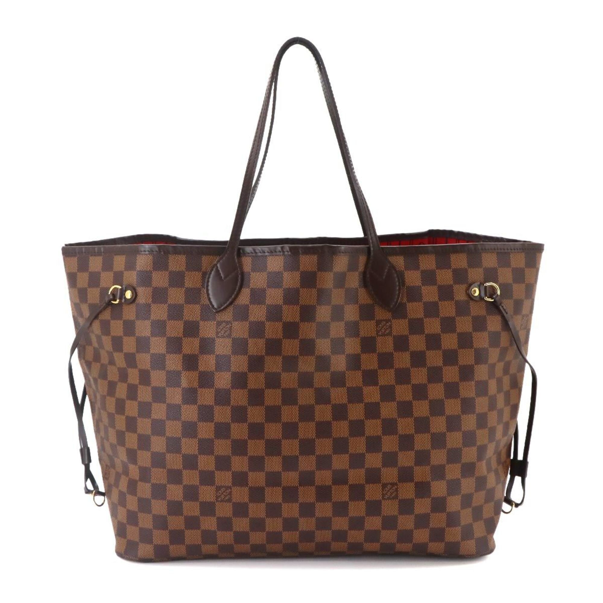 Louis Vuitton Cerise Damier Canvas Ebene Damier Canvas Handbag Tote Bag (Pre-Owned)
