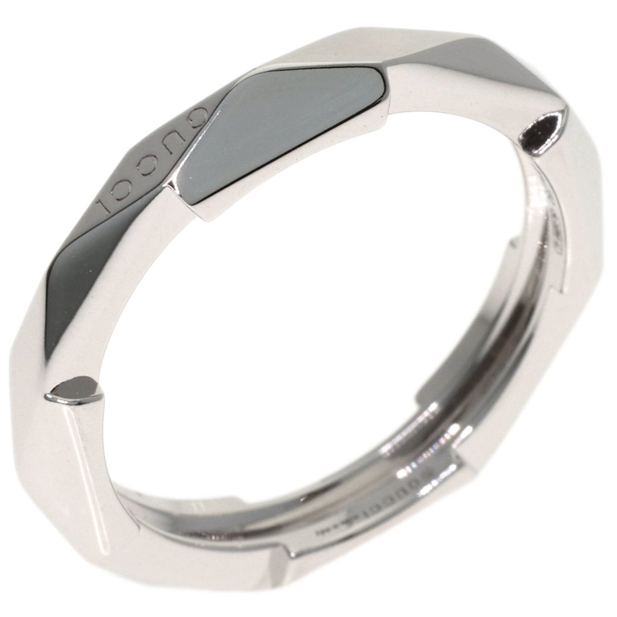 Gucci White Gold (18K) Band Ring (Pre-Owned)