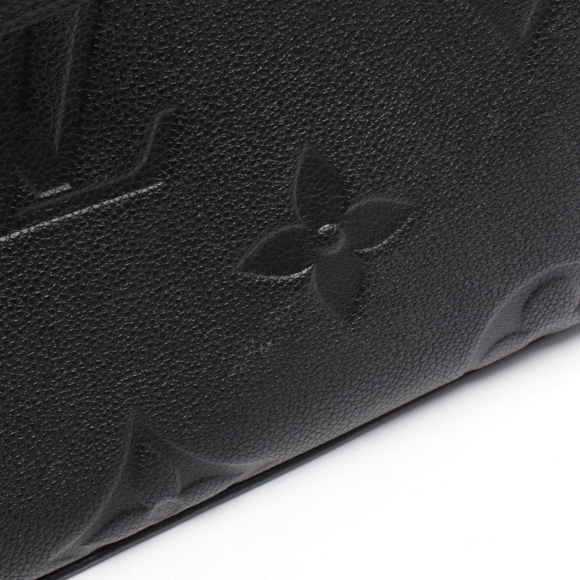 Louis Vuitton Black Noir Monogram Empreinte Handbag (Pre-Owned)
