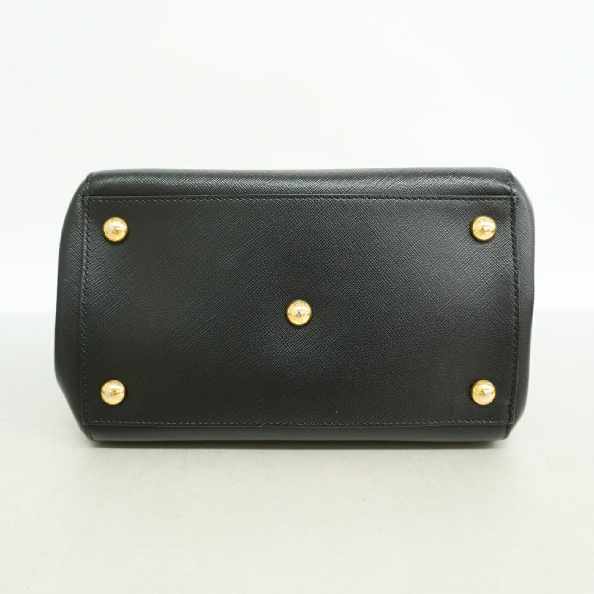 Salvatore Ferragamo Black Leather Tote Bag (Pre-Owned)