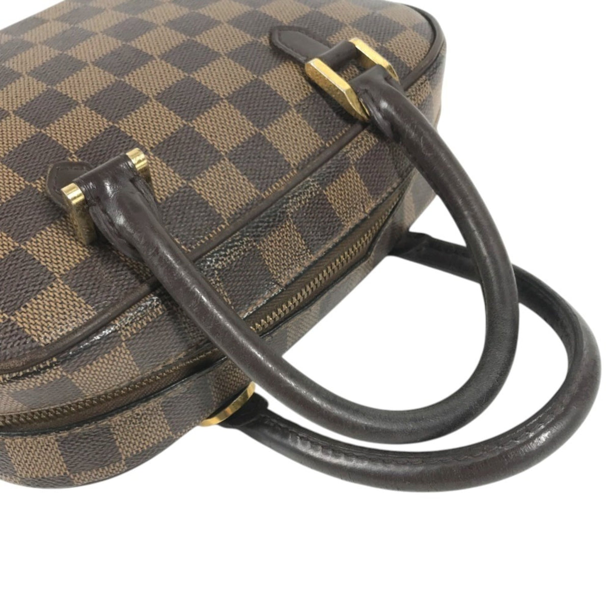 Louis Vuitton Brown Ebene Damier Canvas Handbag Tote Bag (Pre-Owned)