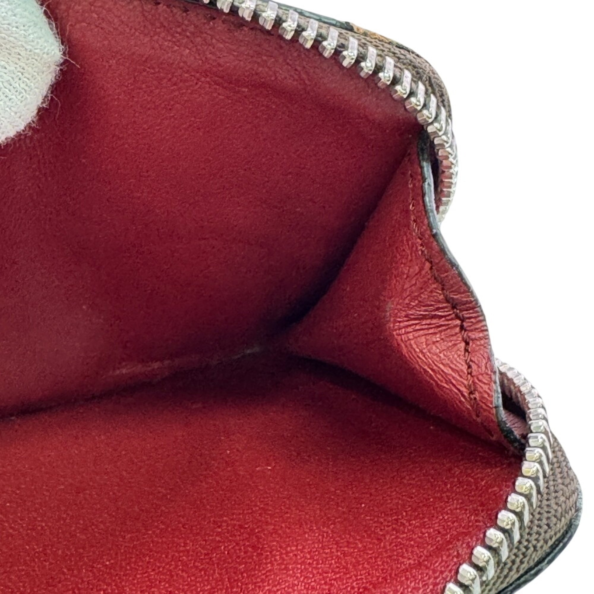 Loewe Brown Leather Coin Purse/Coin Case (Pre-Owned)