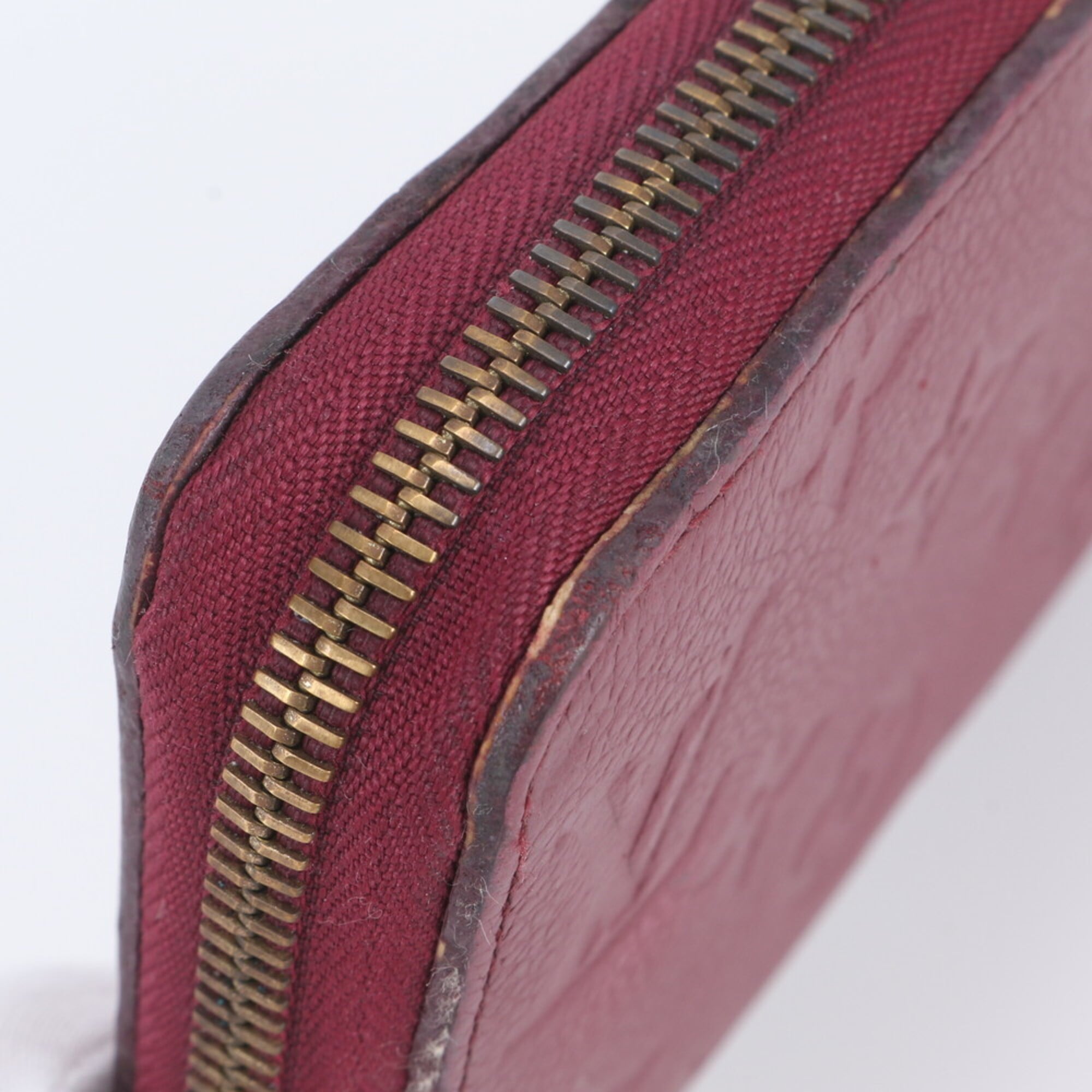 Louis Vuitton Aurore Leather Long Wallet (Bi-Fold) (Pre-Owned)