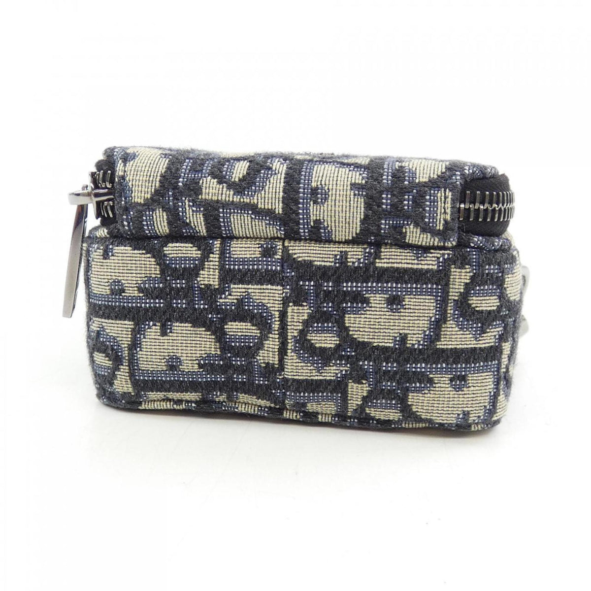Christian Dior Beige Black Navy Handbag Pouch (Pre-Owned)