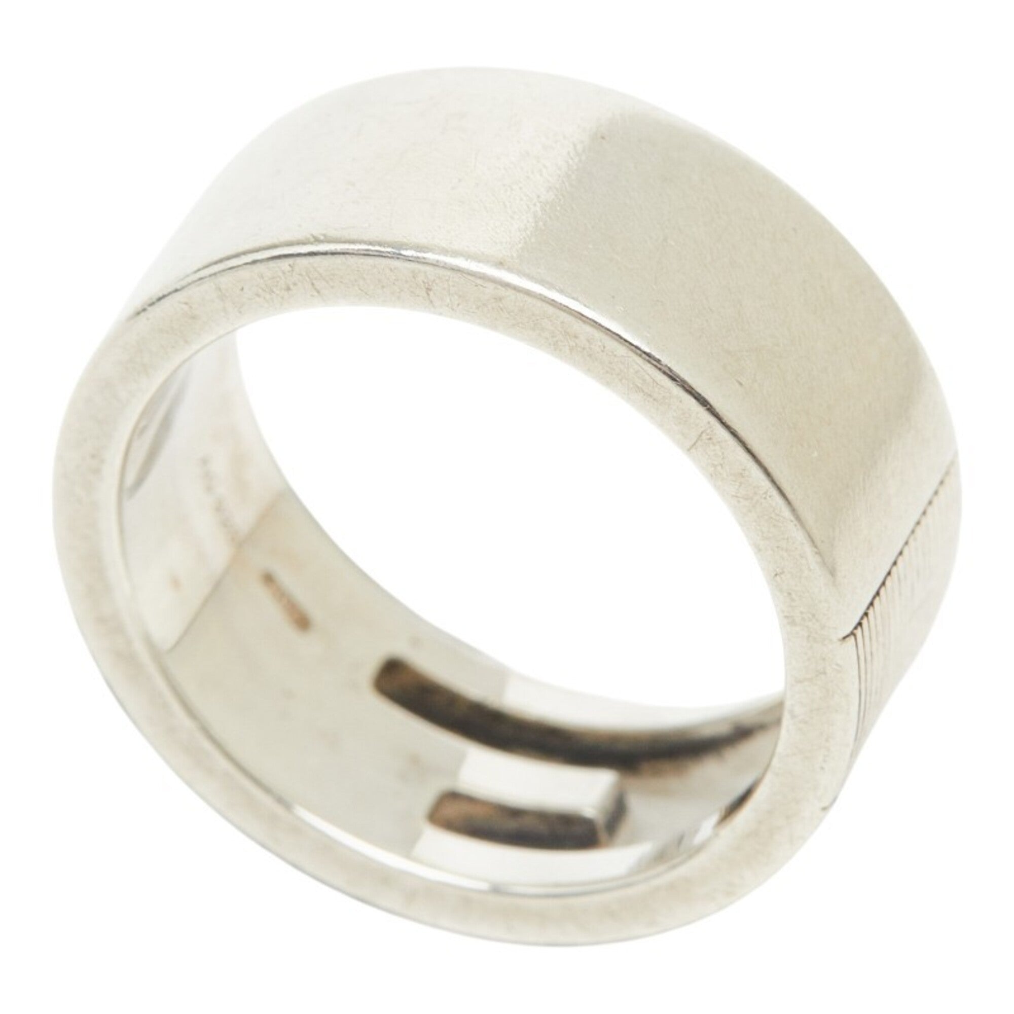 Gucci Silver 925 Band Ring (Pre-Owned)