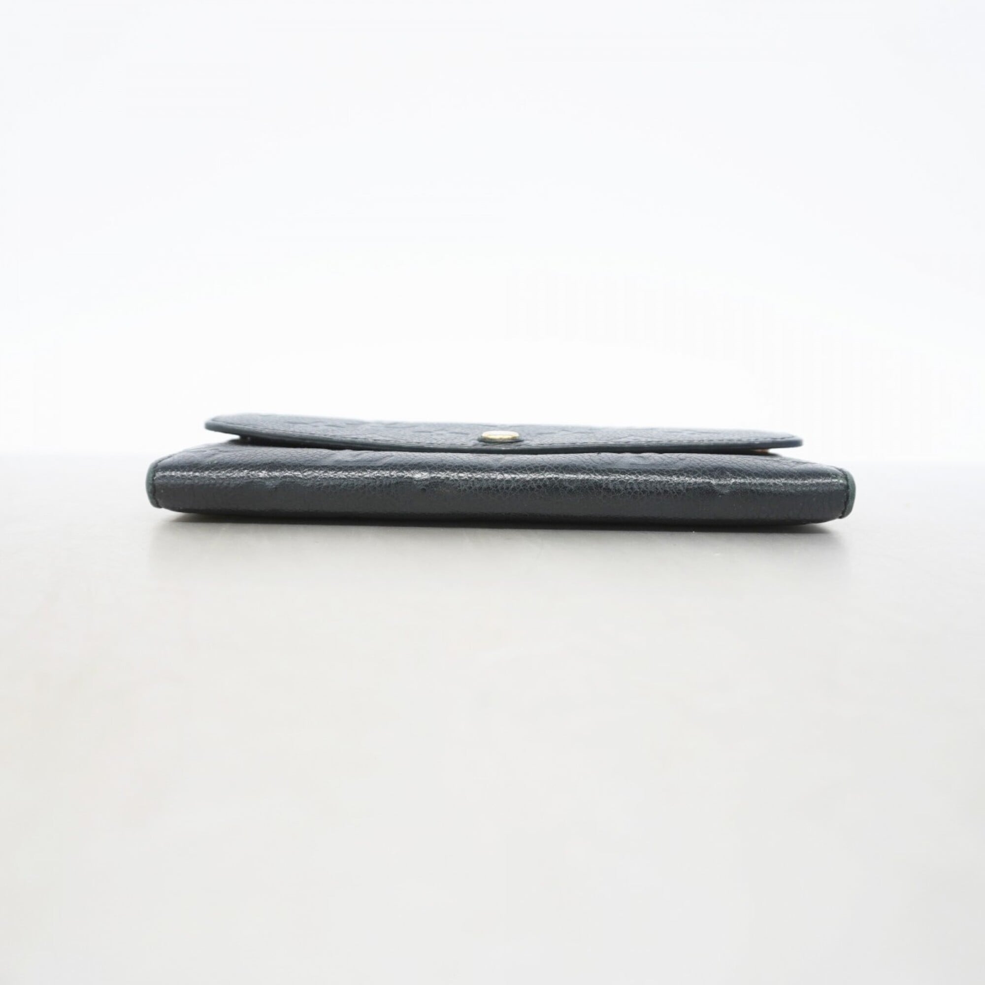 Louis Vuitton Noir Long Wallet (Bi-Fold) (Pre-Owned)