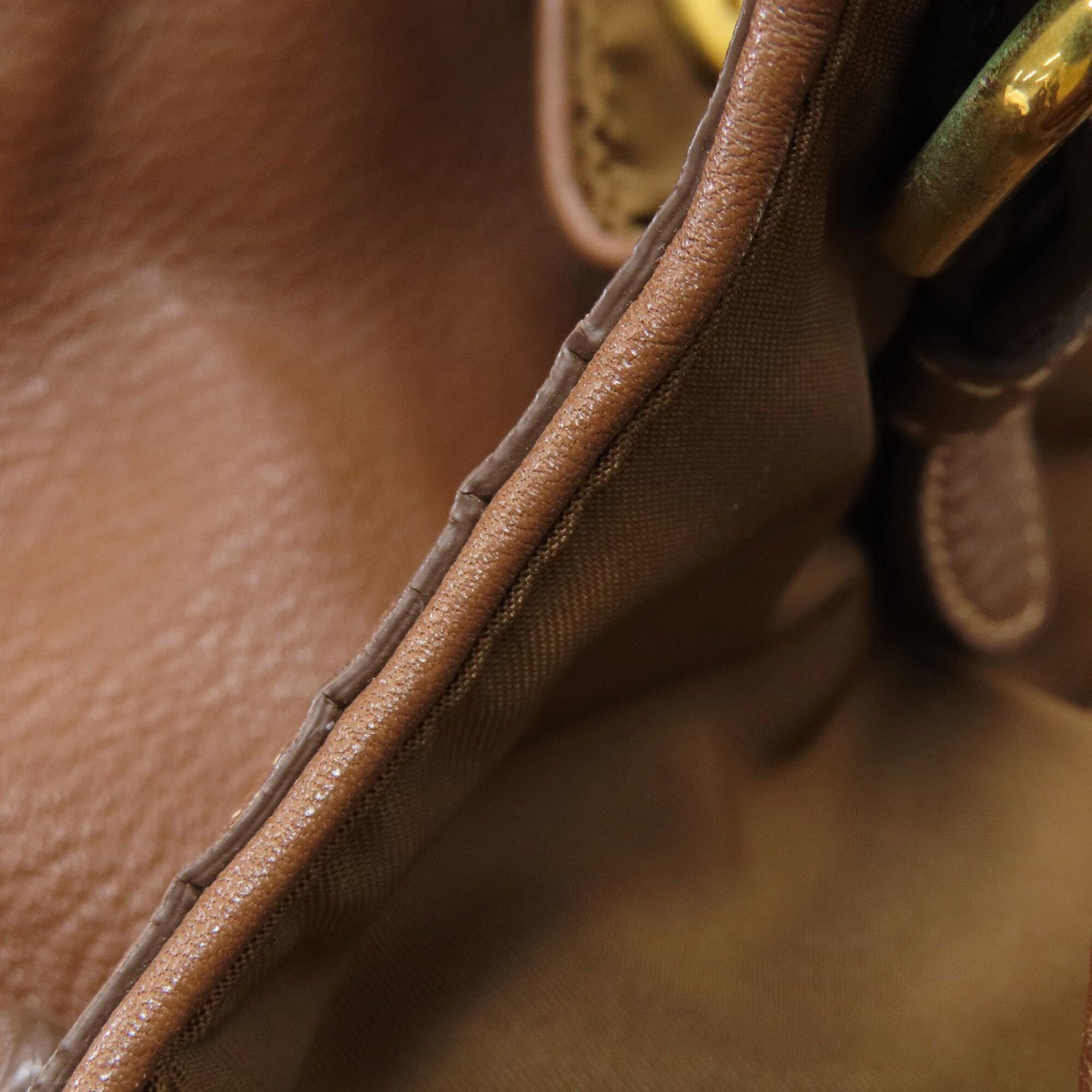 Prada Brown Nylon Tote Bag (Pre-Owned)