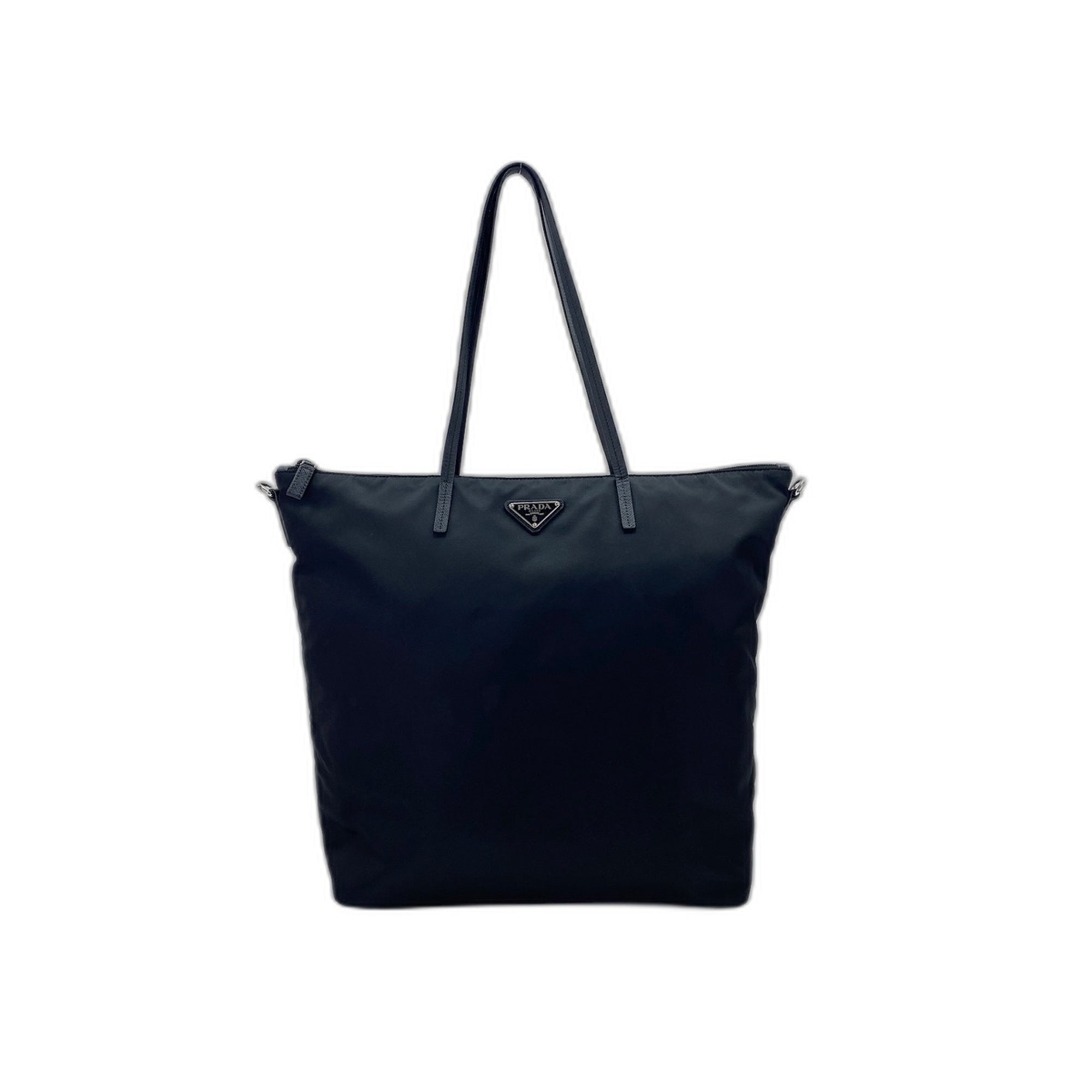 Prada Black Nylon Tote Bag (Pre-Owned)