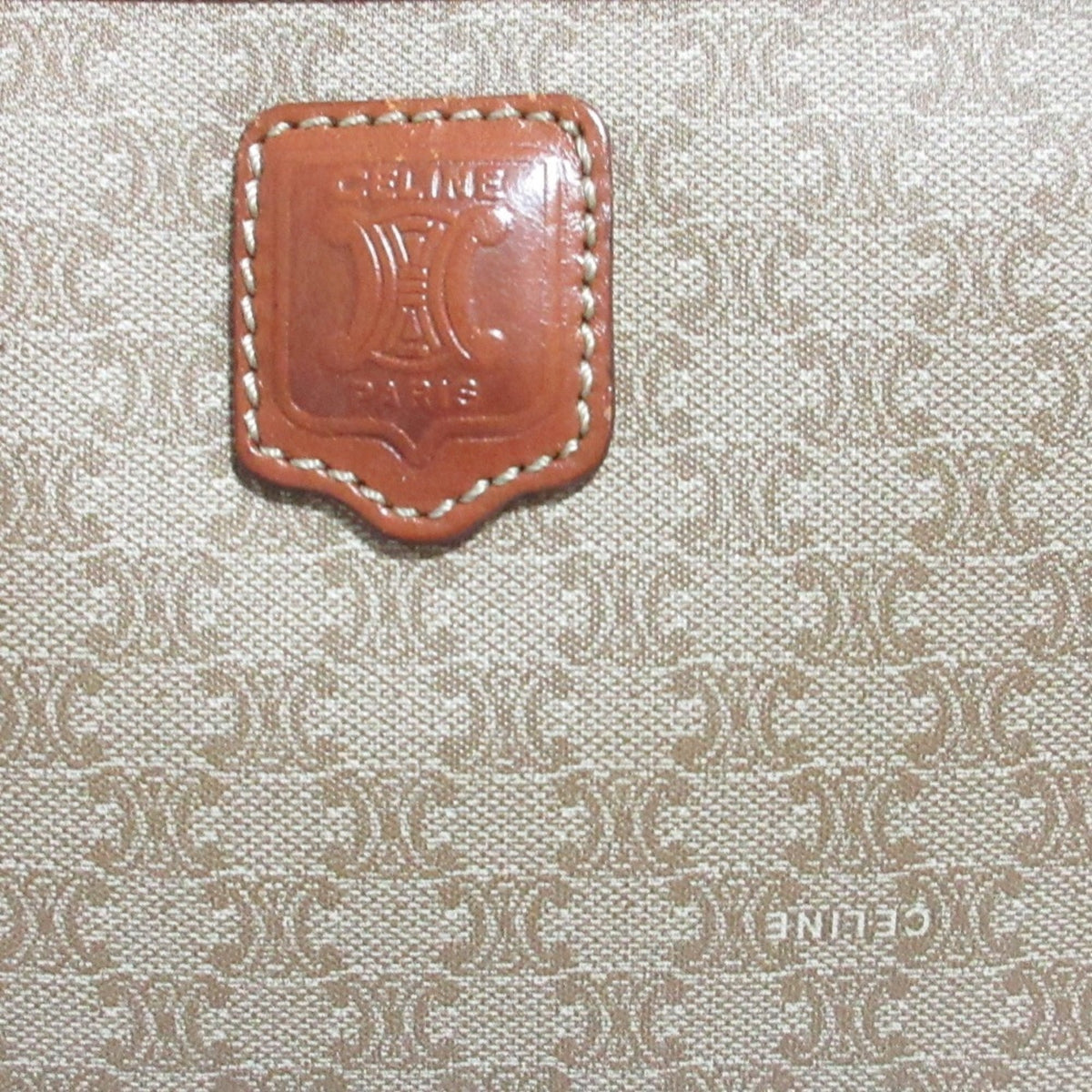 Celine Beige Brown Handbag Tote Bag (Pre-Owned)