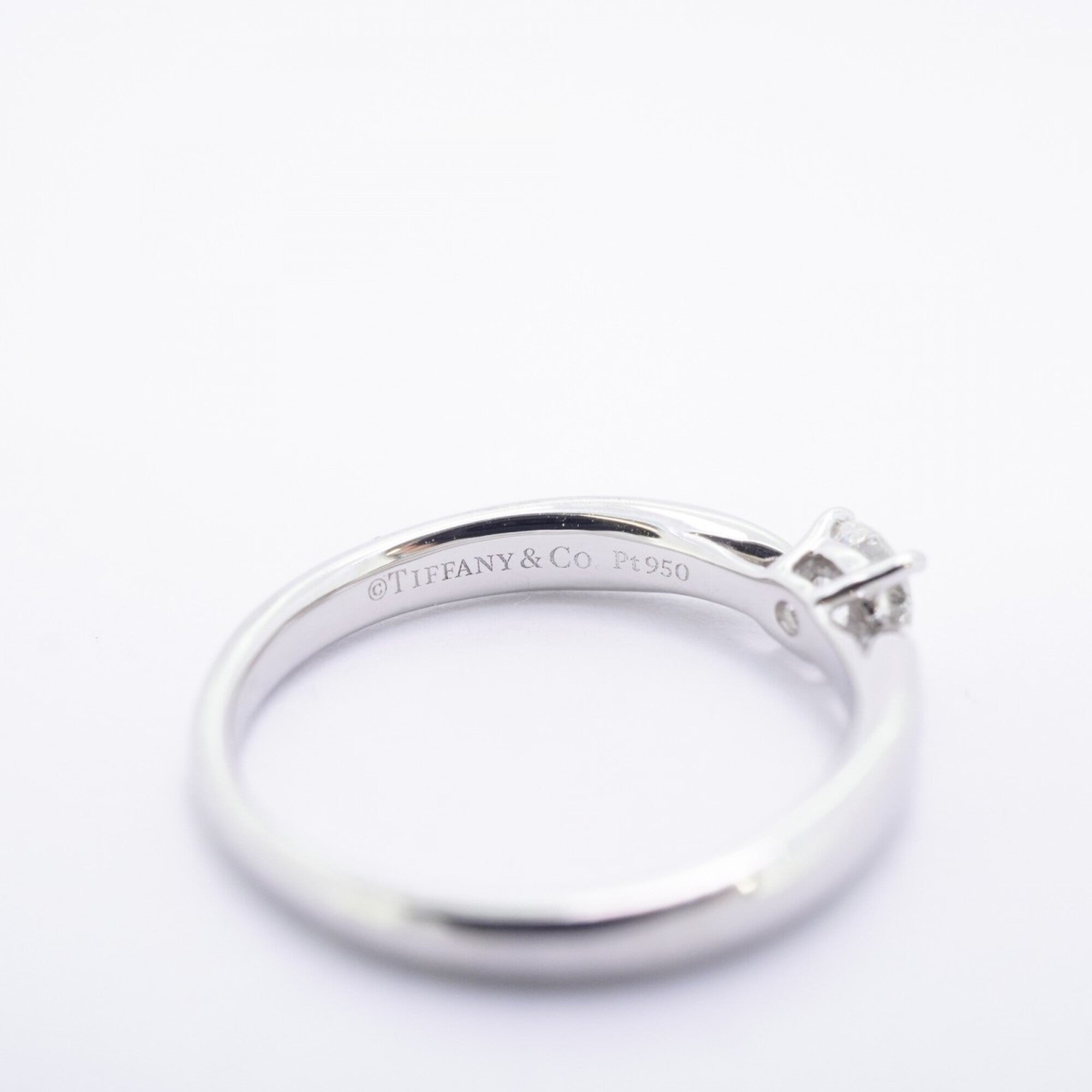Tiffany Platinum 950 Band Ring (Pre-Owned)