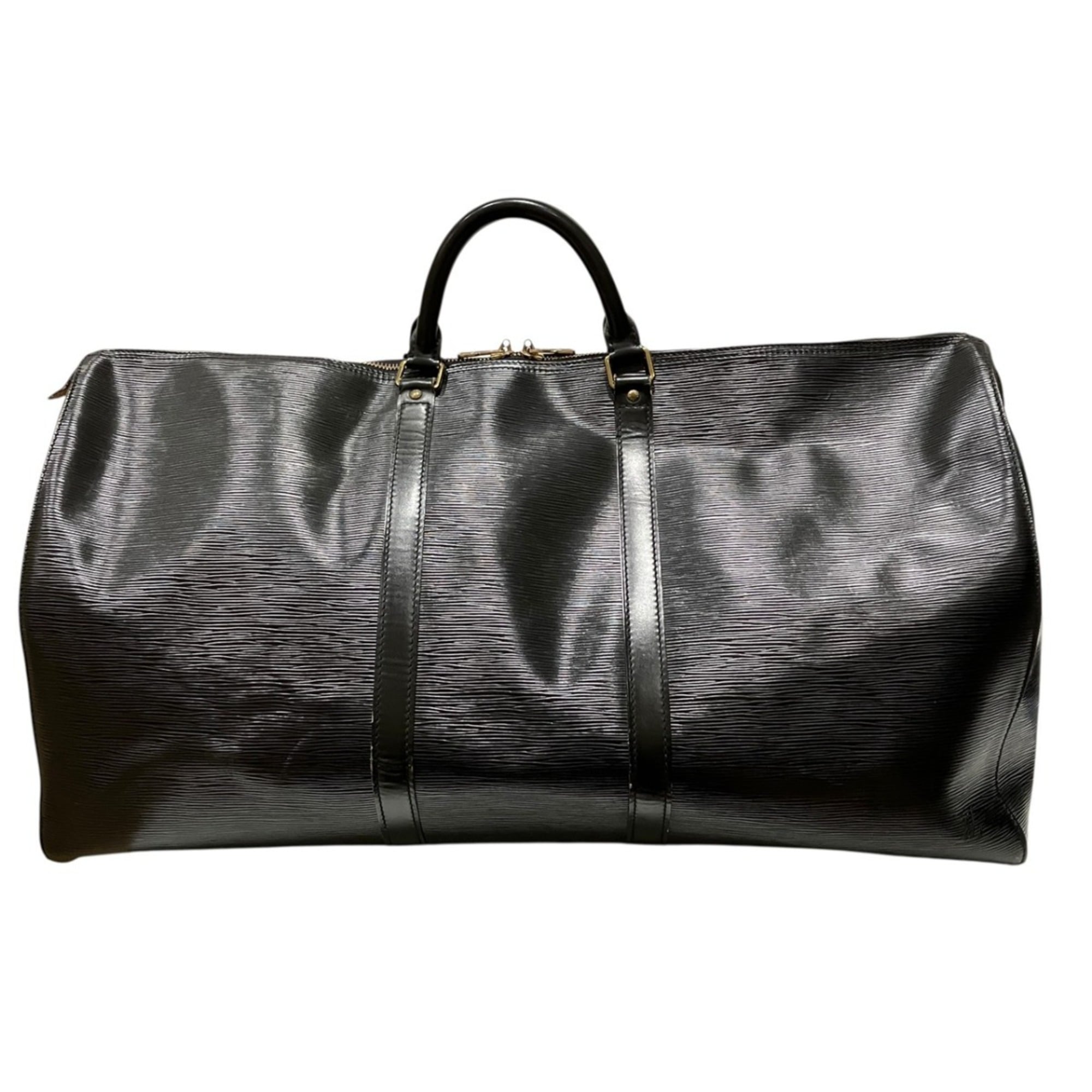 Louis Vuitton Epi Black Epi Leather Boston Bag (Pre-Owned)