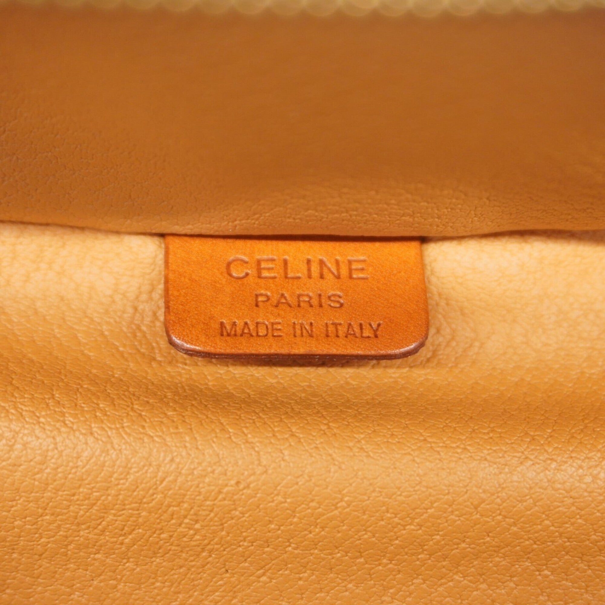 Celine Brown Pvc Vanity Bag (Pre-Owned)