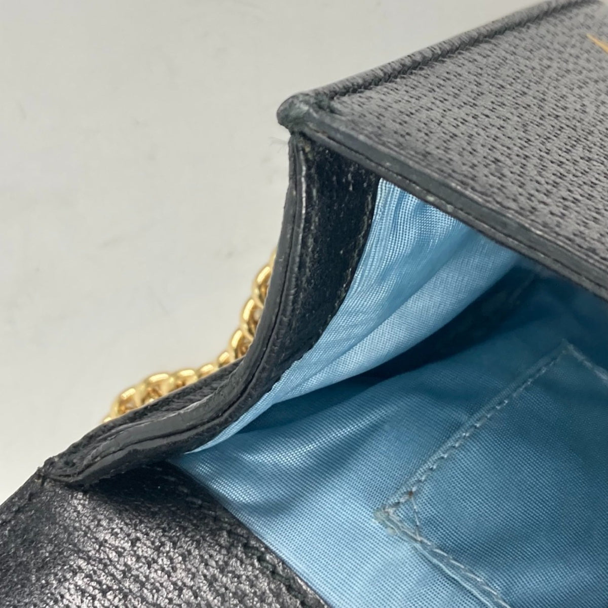 Gucci Black Leather Shoulder Bag (Pre-Owned)