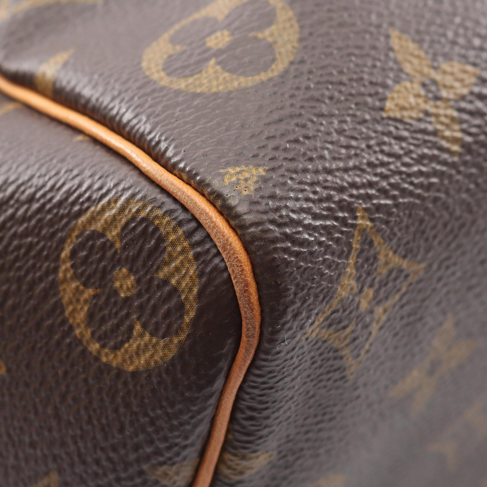 Louis Vuitton Brown Pvc Leather Handbag (Pre-Owned)