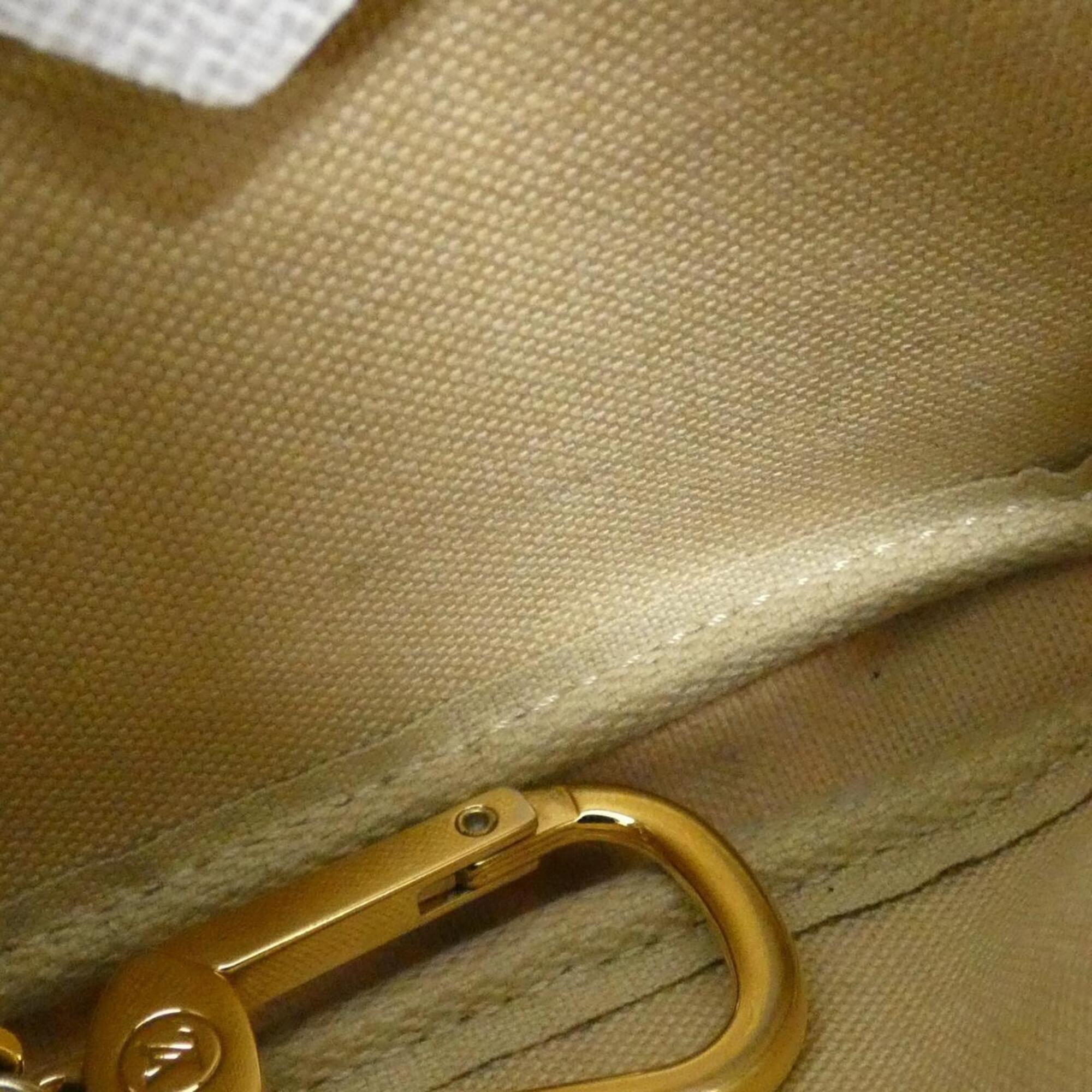 Louis Vuitton Khaki Coated Canvas Coin Purse/Coin Case (Pre-Owned)
