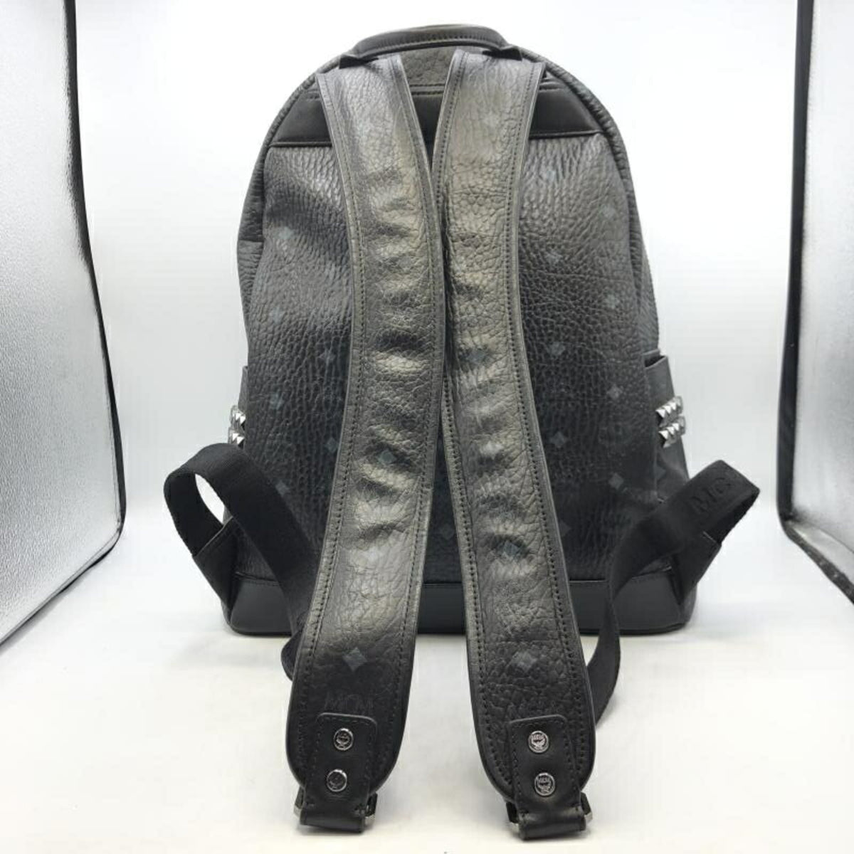 Mcm Visetos Black Backpack (Pre-Owned)