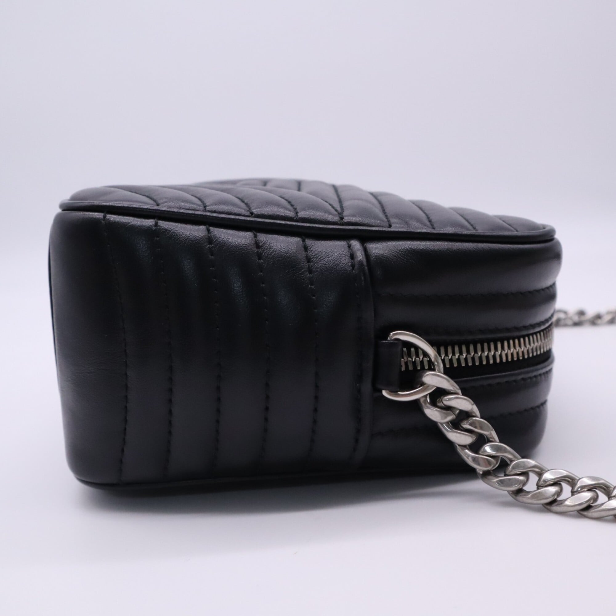 Prada Black Nero Leather Shoulder Bag (Pre-Owned)