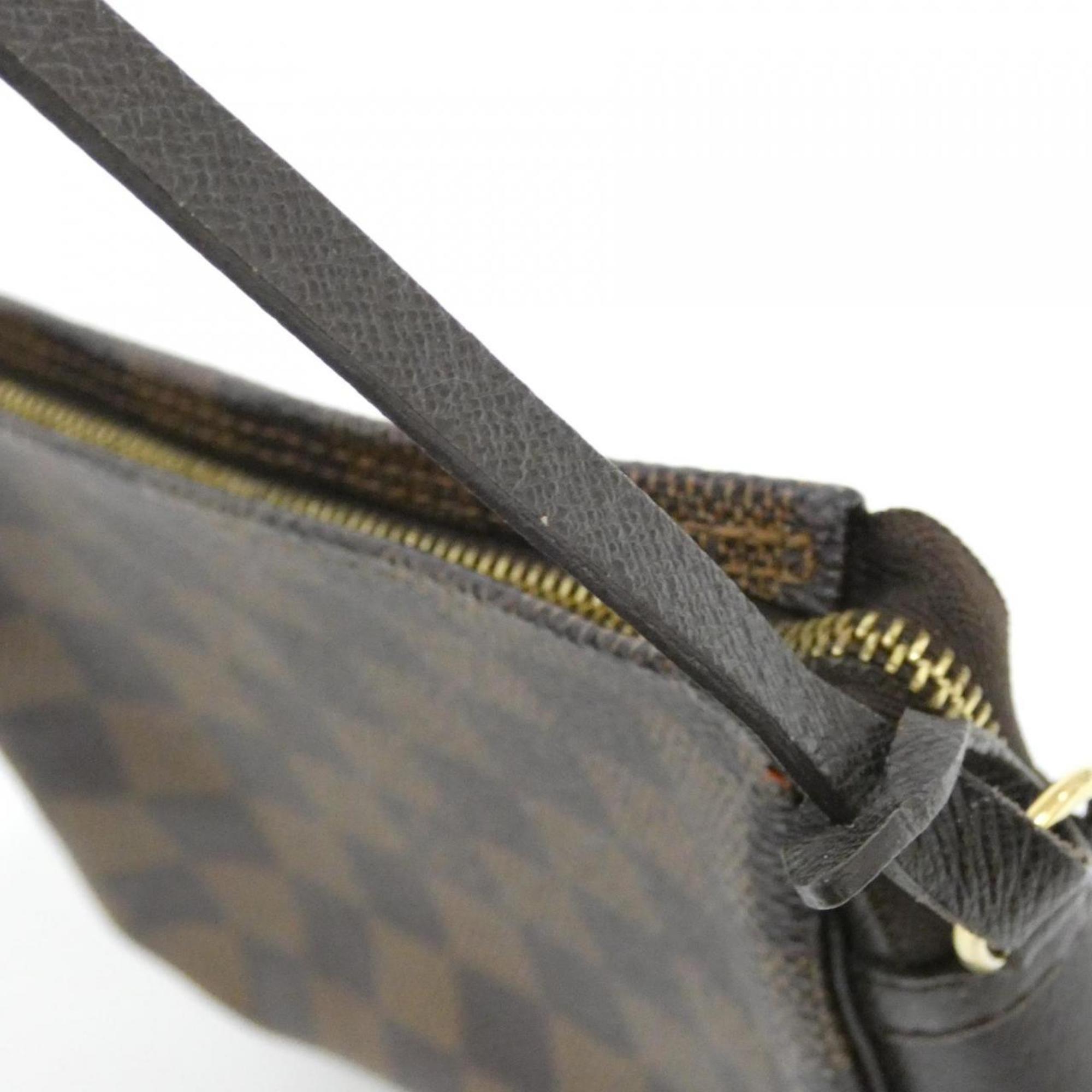 Louis Vuitton Ebene Coated Canvas Pouch (Pre-Owned)