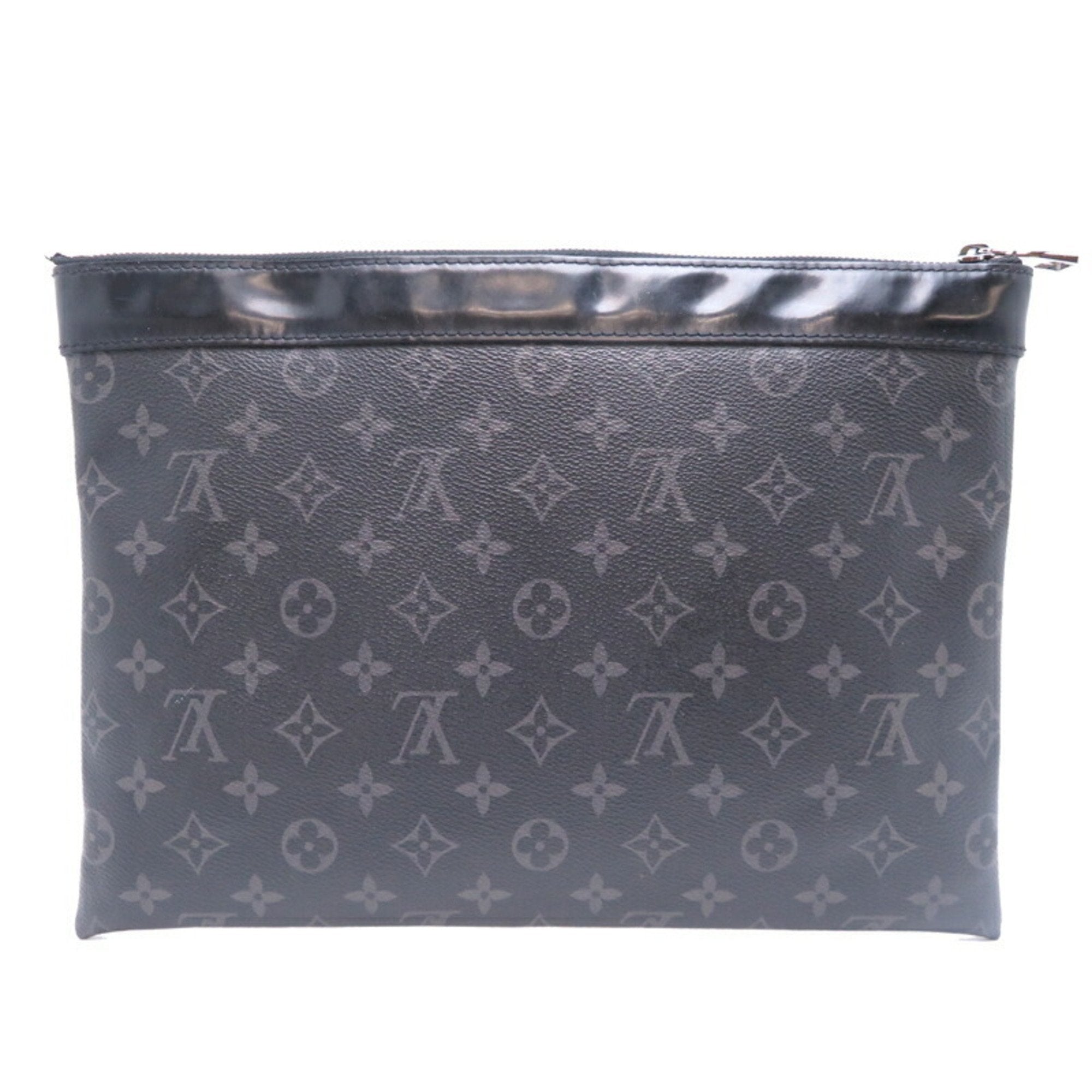 Louis Vuitton Black Monogram Eclipse Monogram Eclipse Clutch Bag (Pre-Owned)