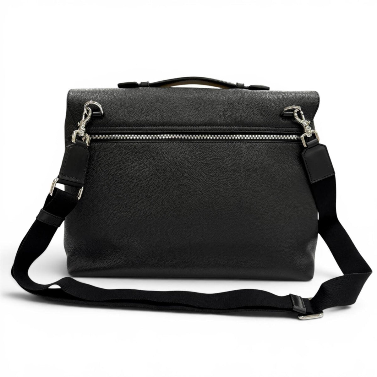 Dolce & Gabbana Black Leather Briefcase (Pre-Owned)