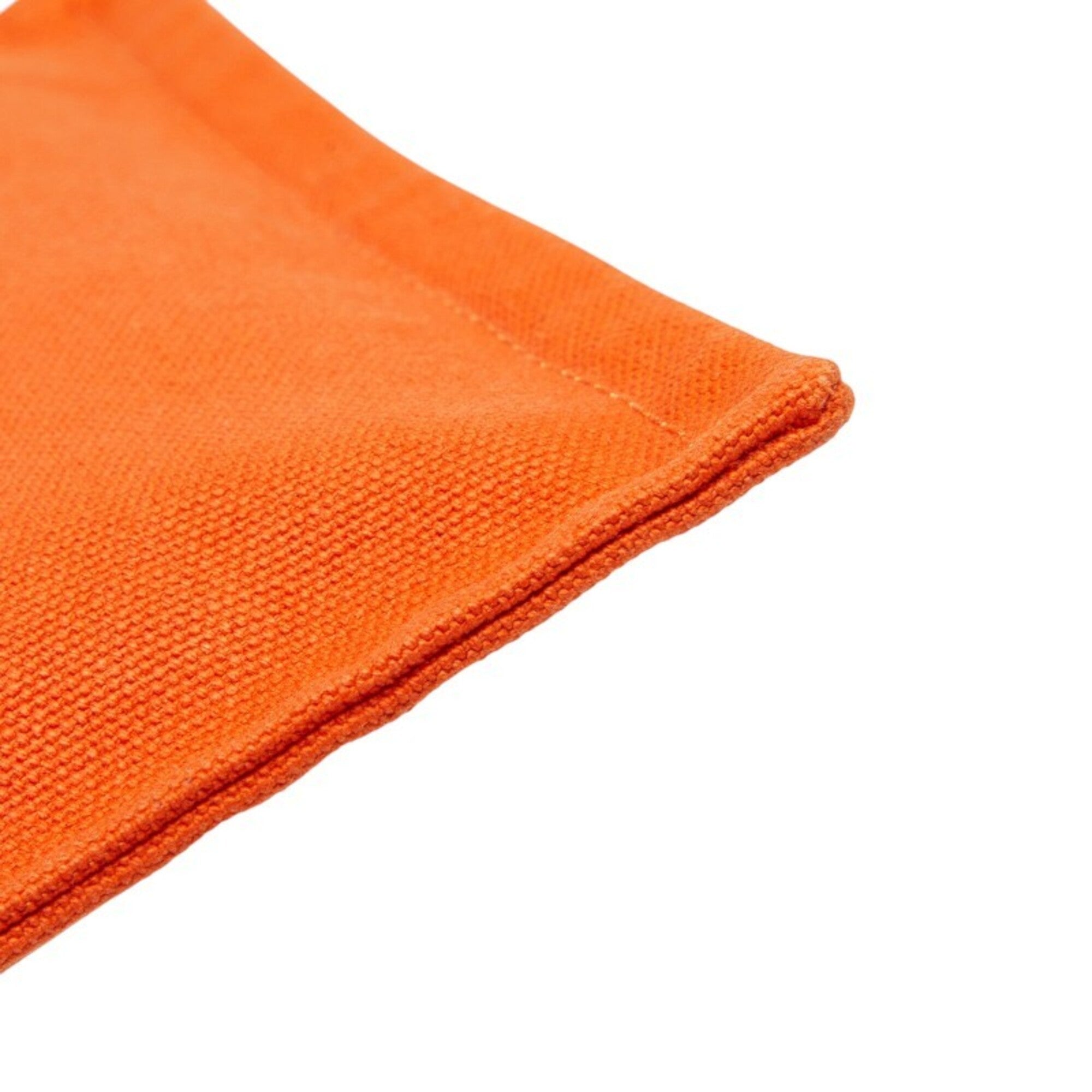 Hermes Orange Cotton Handbag Pouch (Pre-Owned)