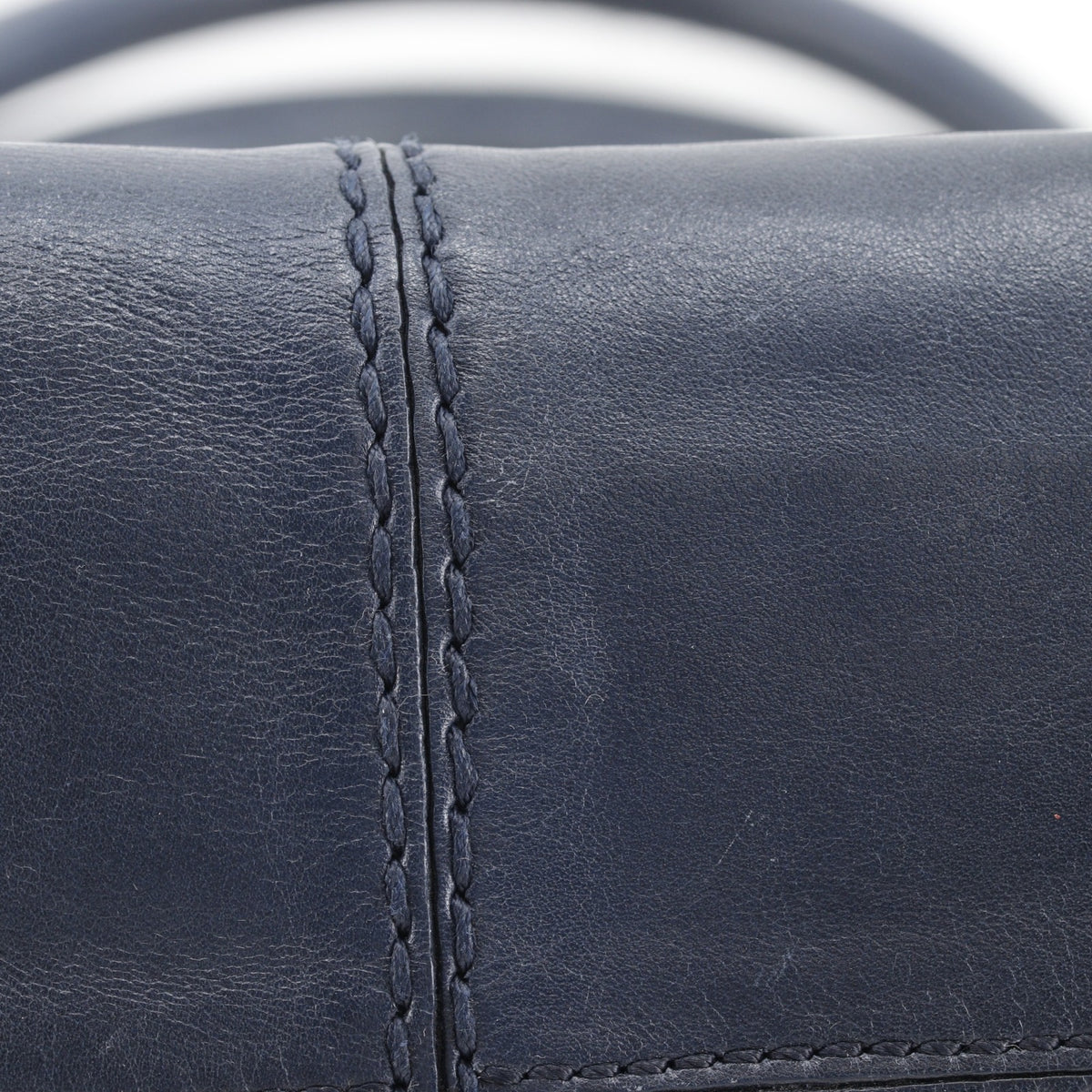 Tod's Navy Leather Tote Bag (Pre-Owned)