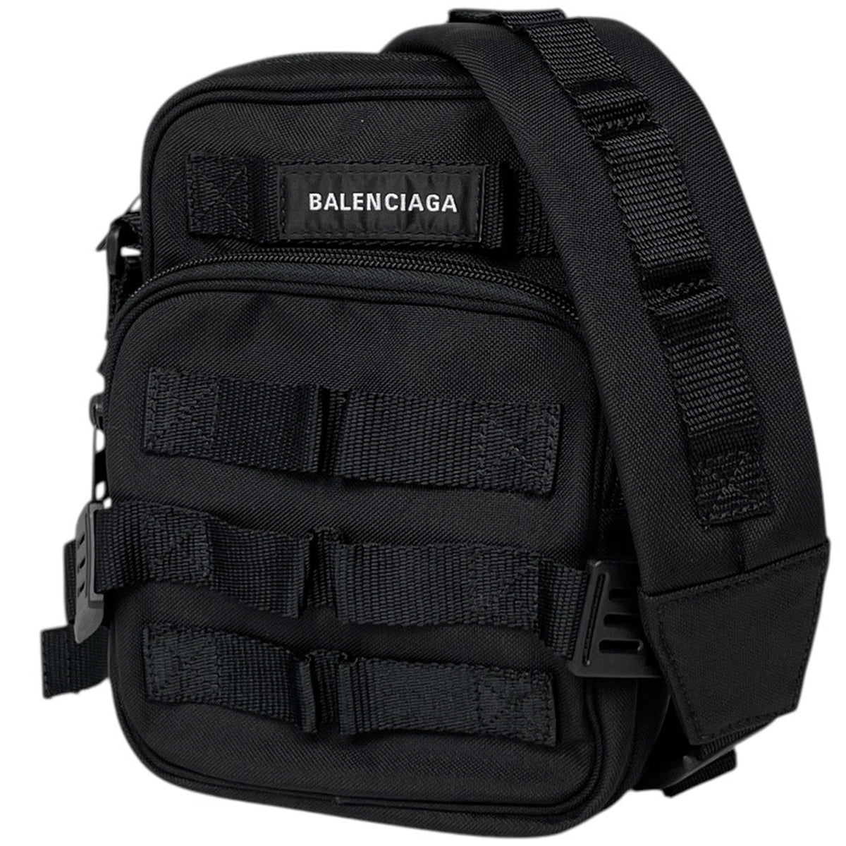 Balenciaga Black Nylon Shoulder Bag (Pre-Owned)