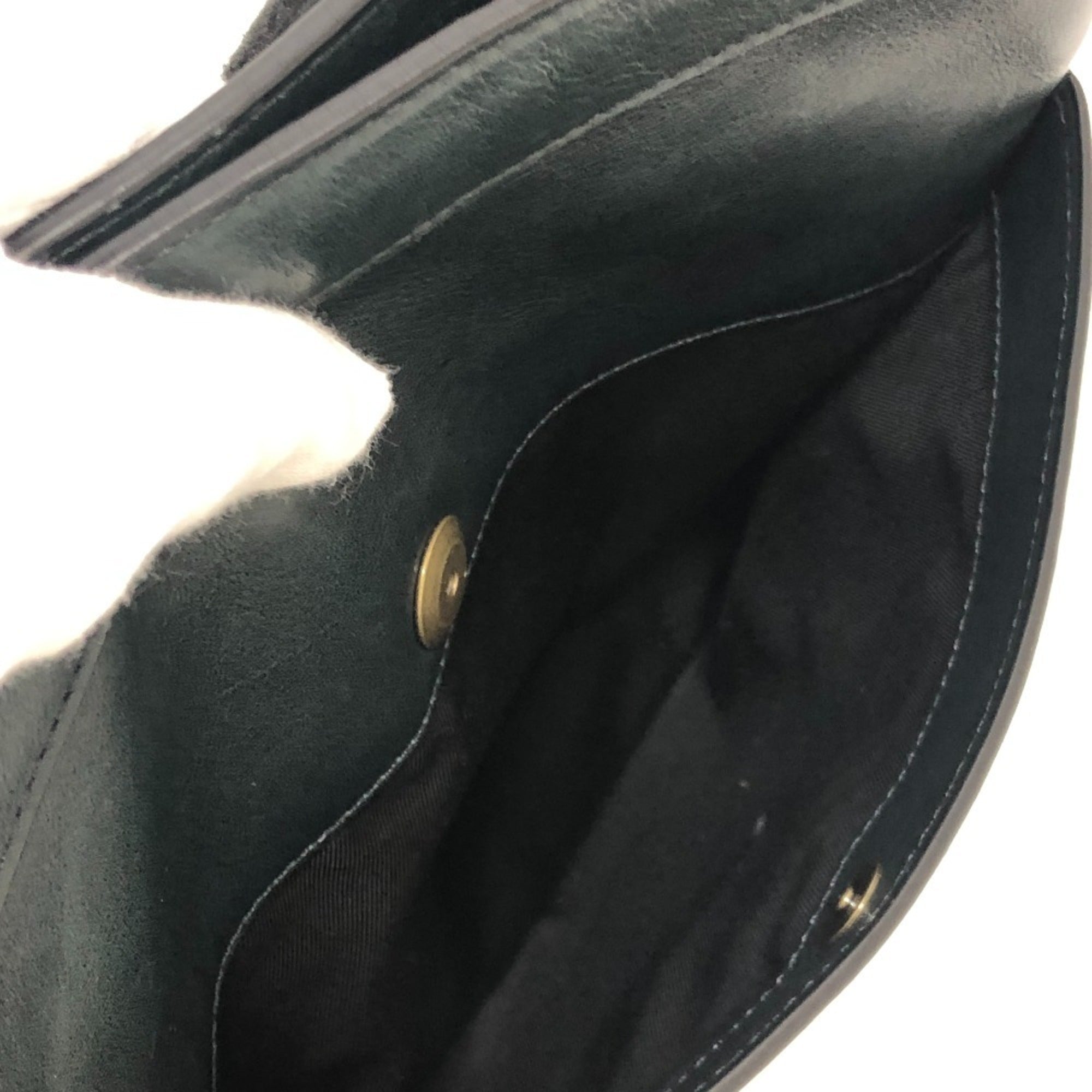 Coach Green Leather Shoulder Bag (Pre-Owned)