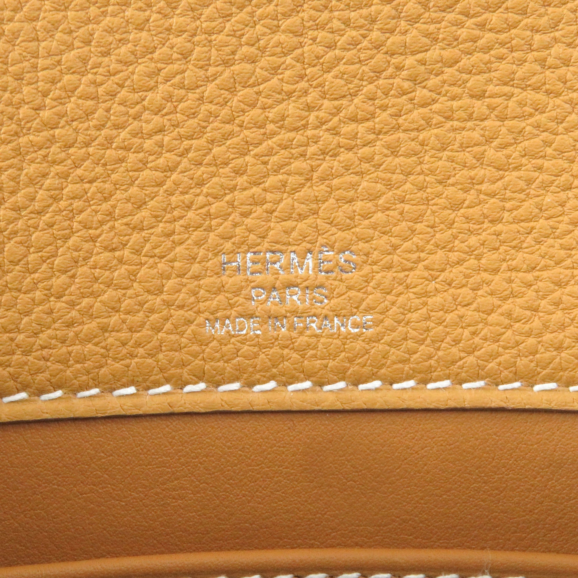 Hermes Natural Sable Togo Leather Shoulder Bag (Pre-Owned)