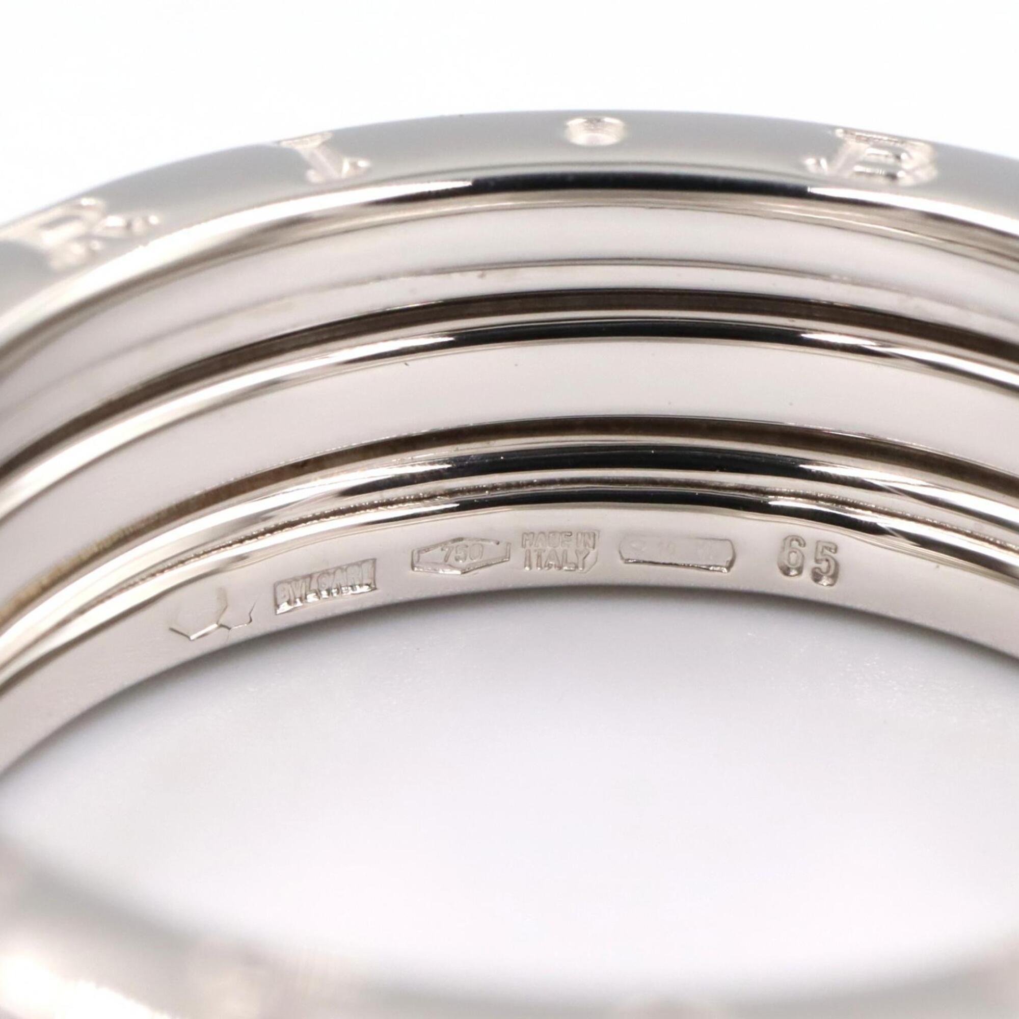 Bvlgari Silver White Gold (18K) Band Ring (Pre-Owned)