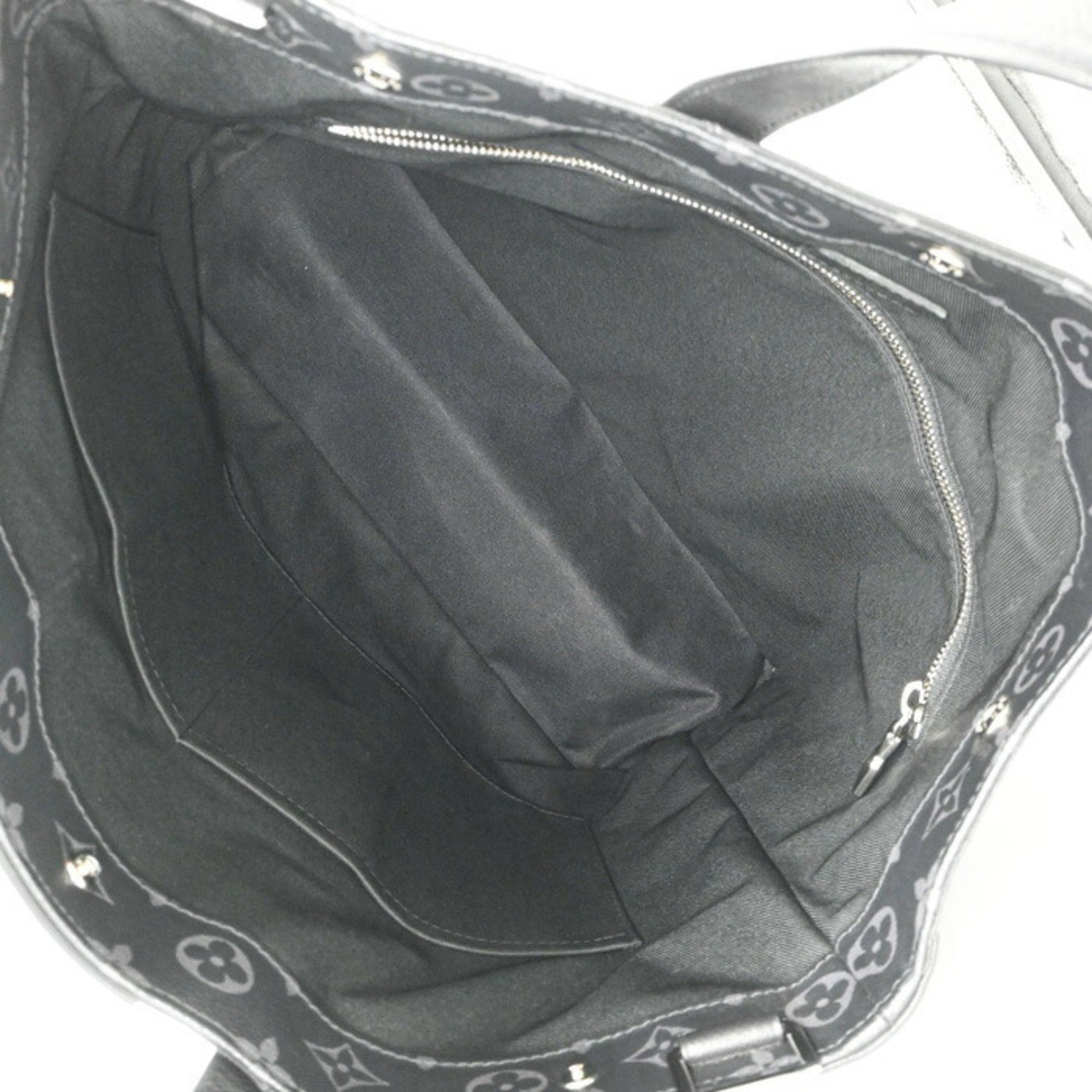 Louis Vuitton Black Monogram Noir Taigarama Monogram Handbag Tote Bag (Pre-Owned)