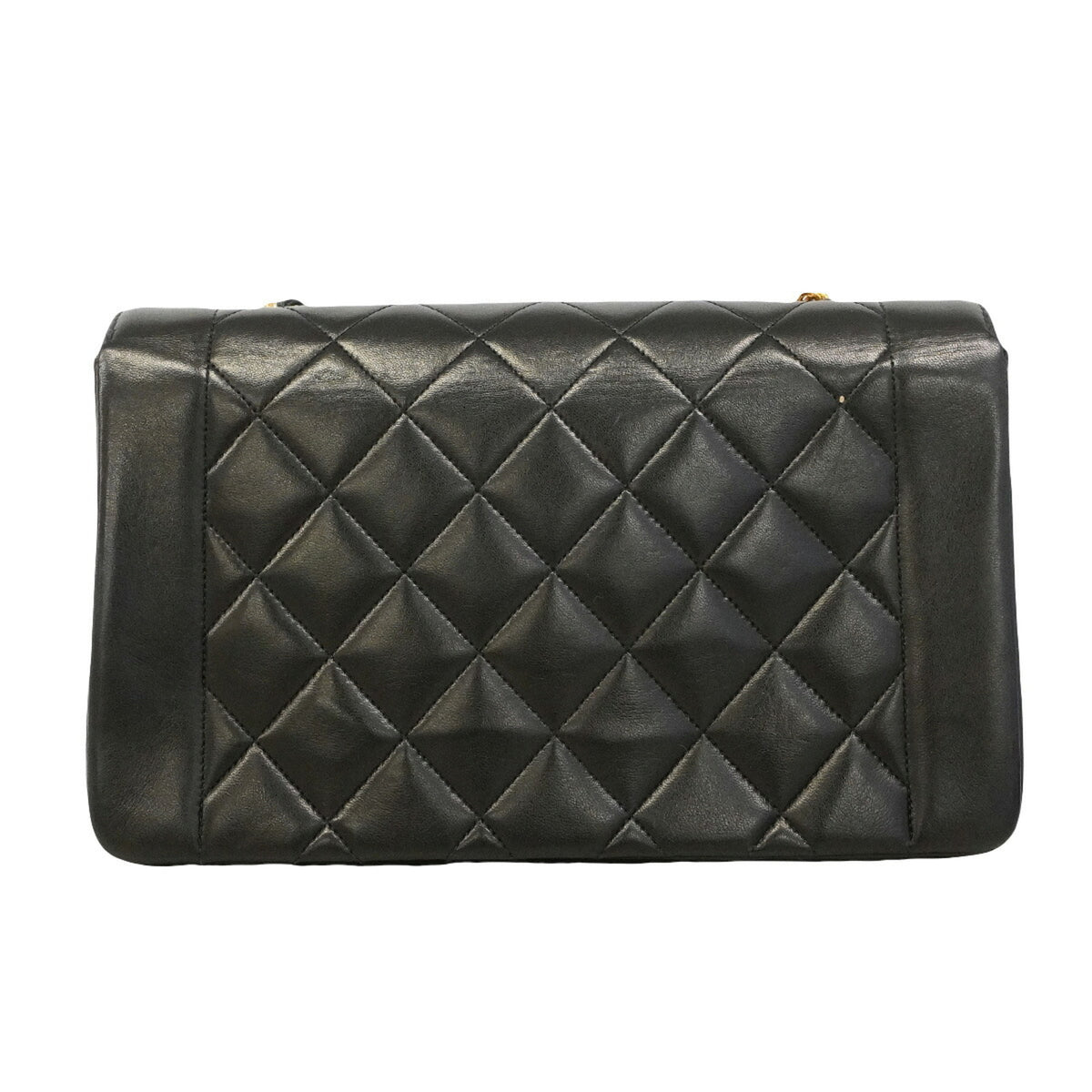 Chanel Black Leather Shoulder Bag (Pre-Owned)