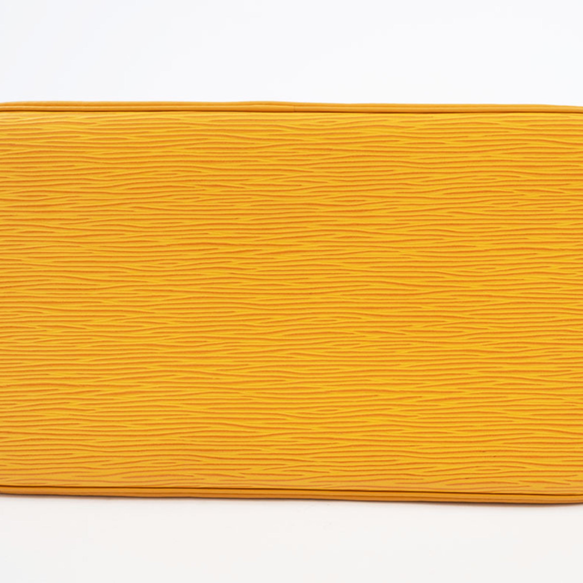 Louis Vuitton Yellow Epi Leather Handbag (Pre-Owned)