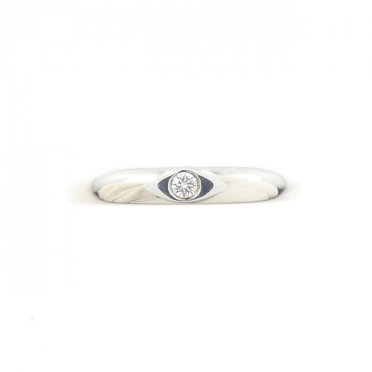 Tiffany Silver Silver 925 Band Ring (Pre-Owned)