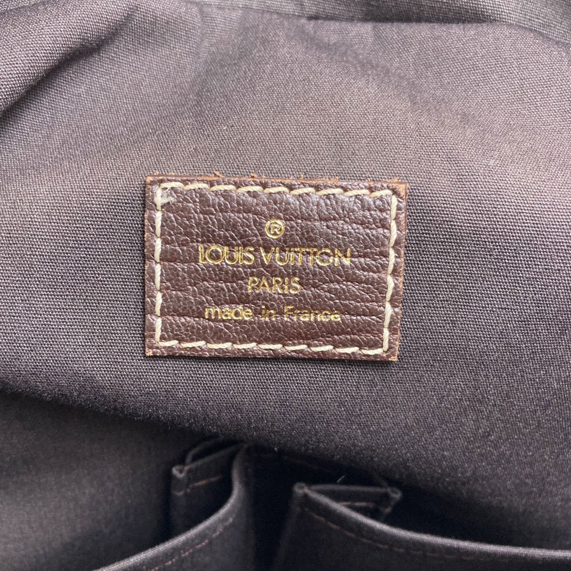 Louis Vuitton Monogram Mini Lin Ebene Monogram Mini Lin Tote Bag (Pre-Owned)