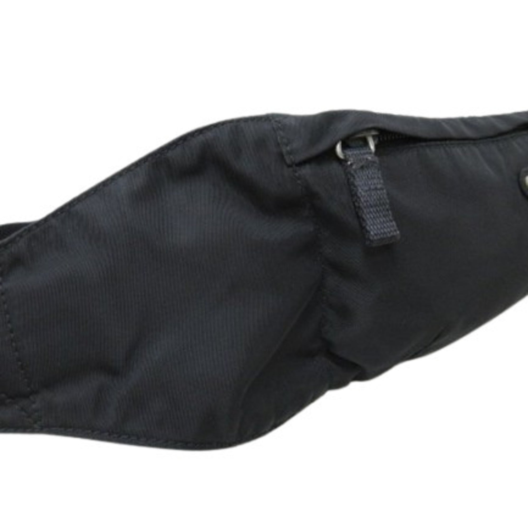 Prada Black Nylon Fanny Pack Sling Bag (Pre-Owned)
