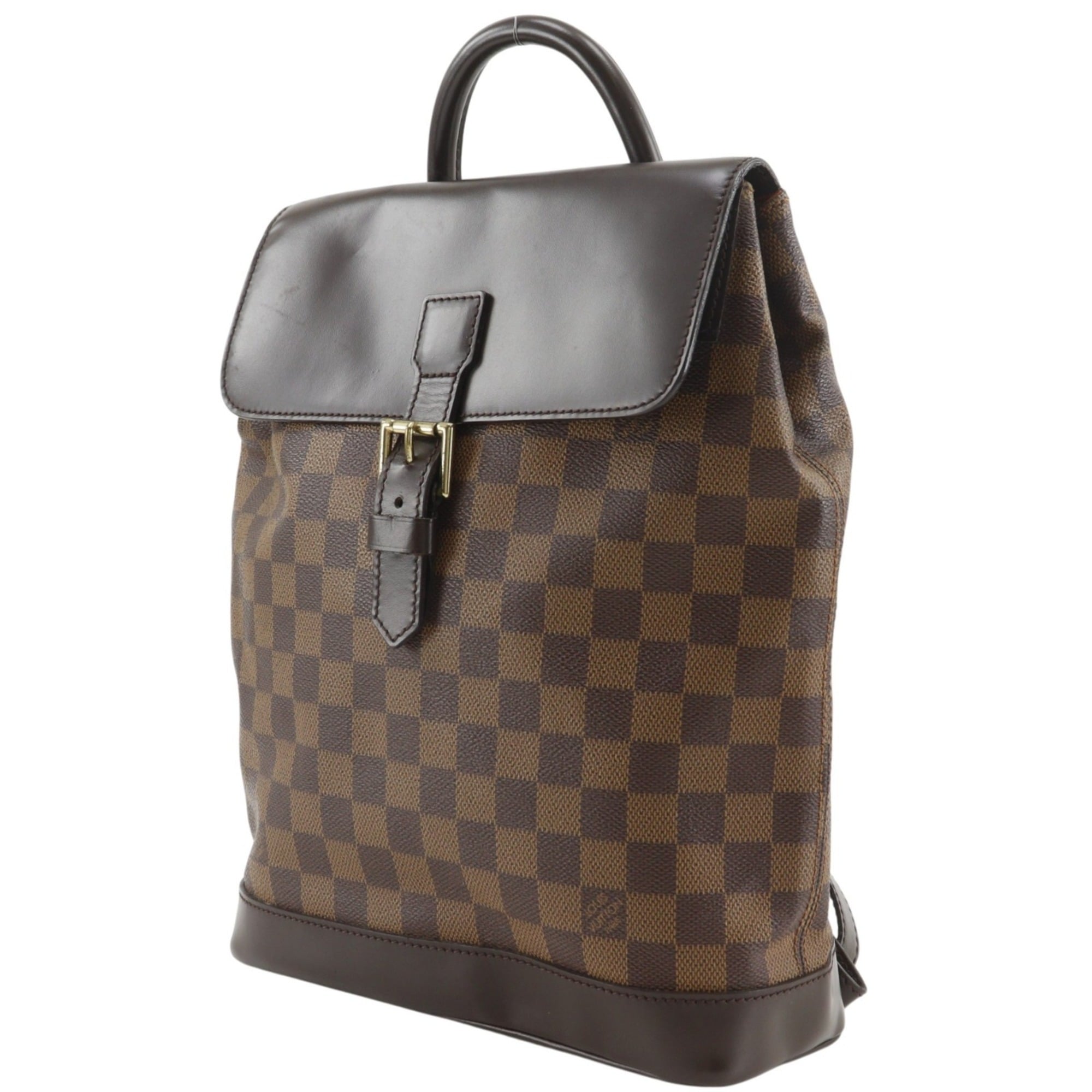 Louis Vuitton Brown Damier Canvas Damier Canvas Backpack (Pre-Owned)