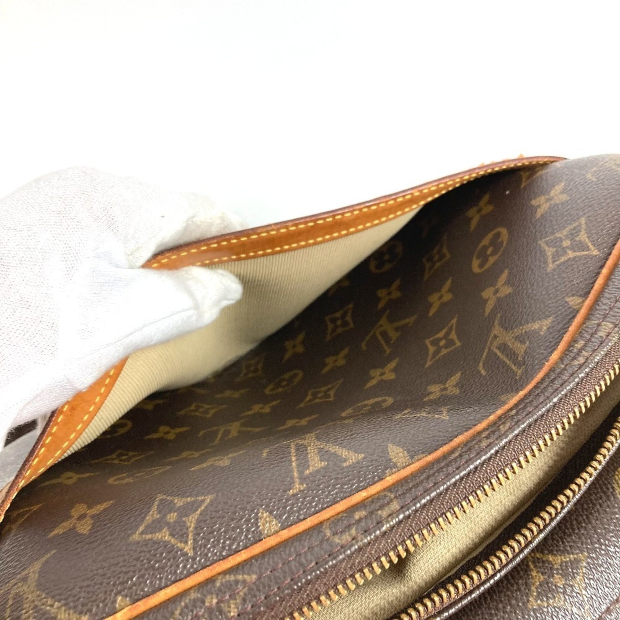 Louis Vuitton Brown Monogram Shoulder Bag (Pre-Owned)