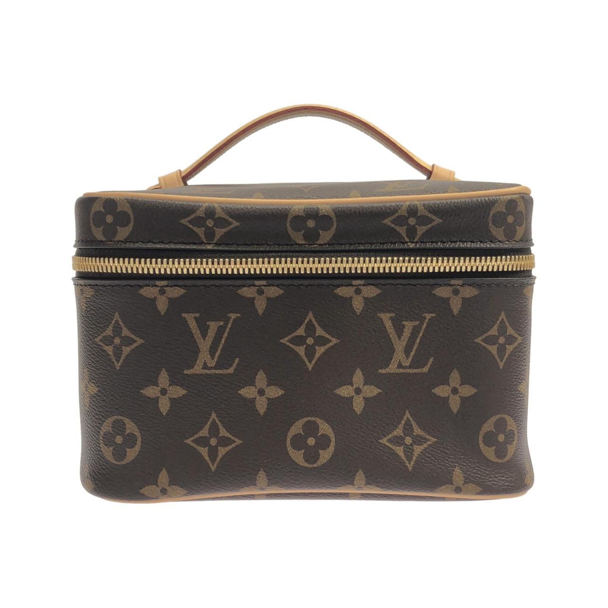 Louis Vuitton Marron Coated Canvas Handbag (Pre-Owned)