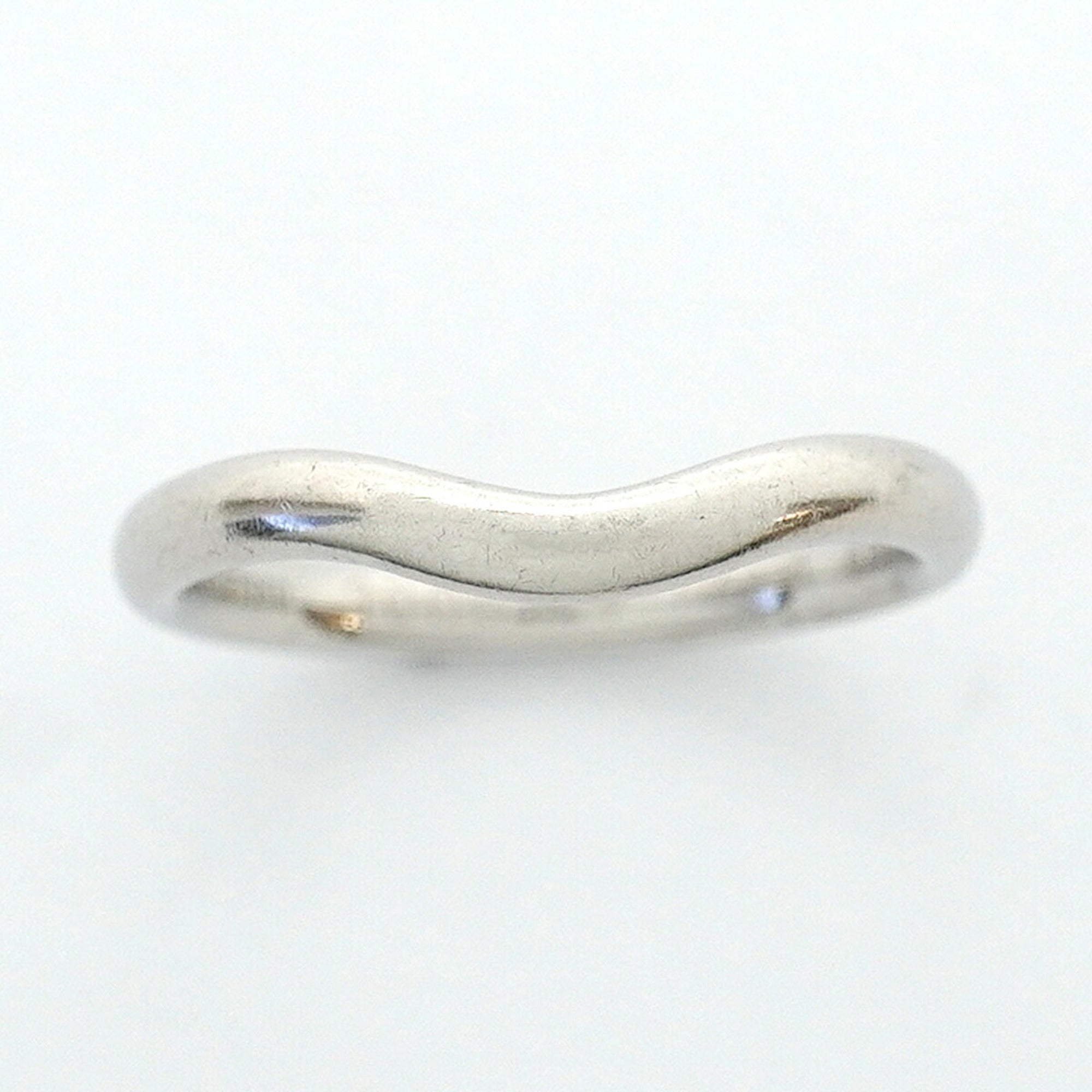Tiffany Platinum 950 Band Ring (Pre-Owned)