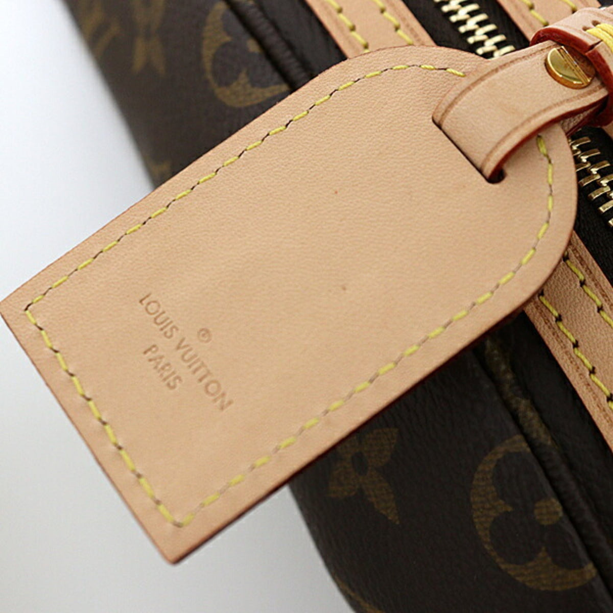 Louis Vuitton Monogram Brown Monogram Canvas Leather Crossbody Bag Shoulder Bag (Pre-Owned)