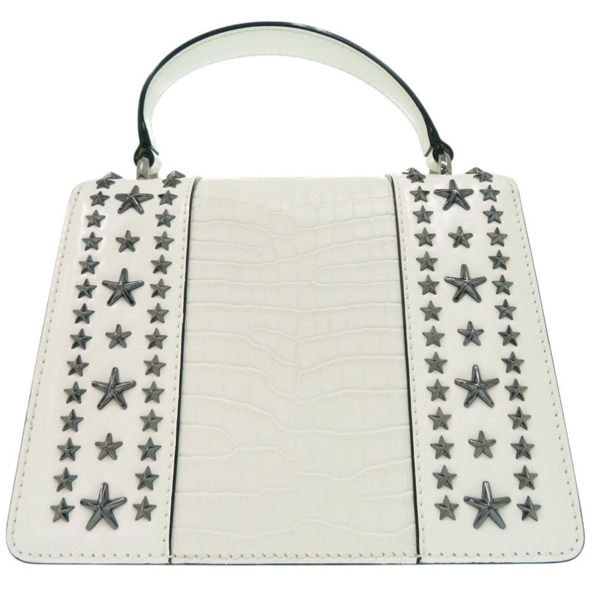 Jimmy Choo White Handbag Shoulder Bag (Pre-Owned)