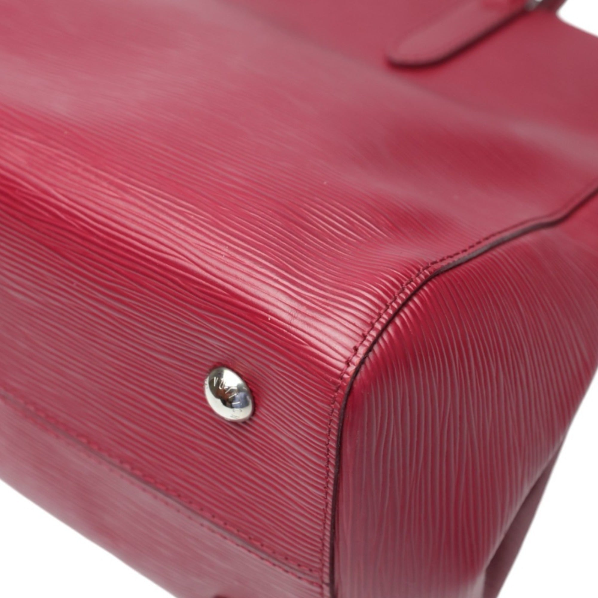 Louis Vuitton Fuchsia Galle Red Color Epi Leather Handbag Shoulder Bag (Pre-Owned)