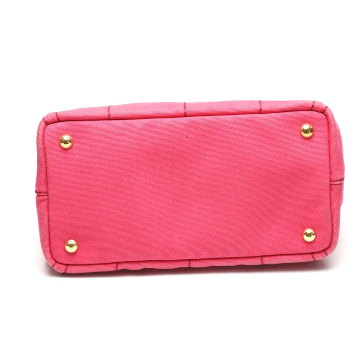 Prada Pink Canvas Tote Bag (Pre-Owned)